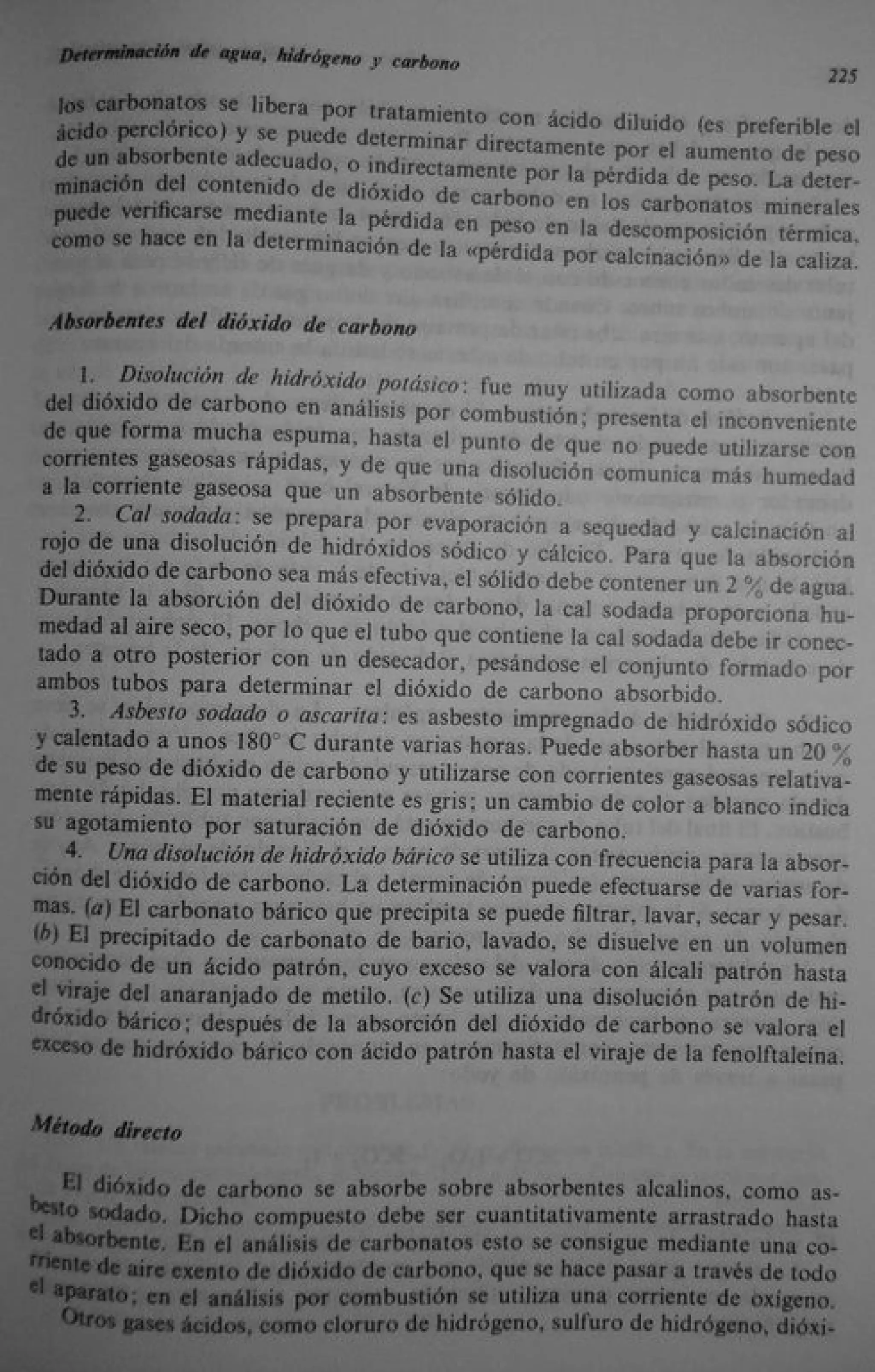 Analisis Quimico de AYRES