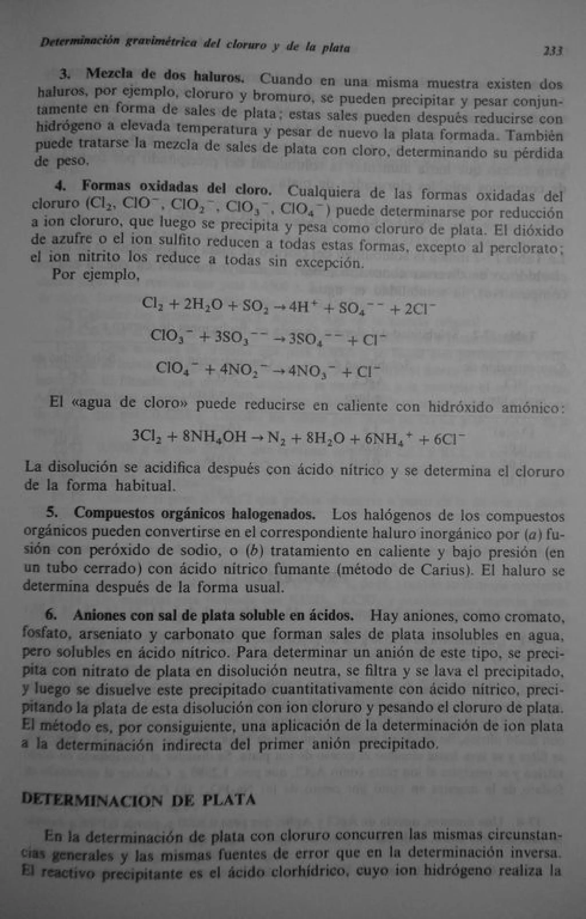 Analisis Quimico de AYRES