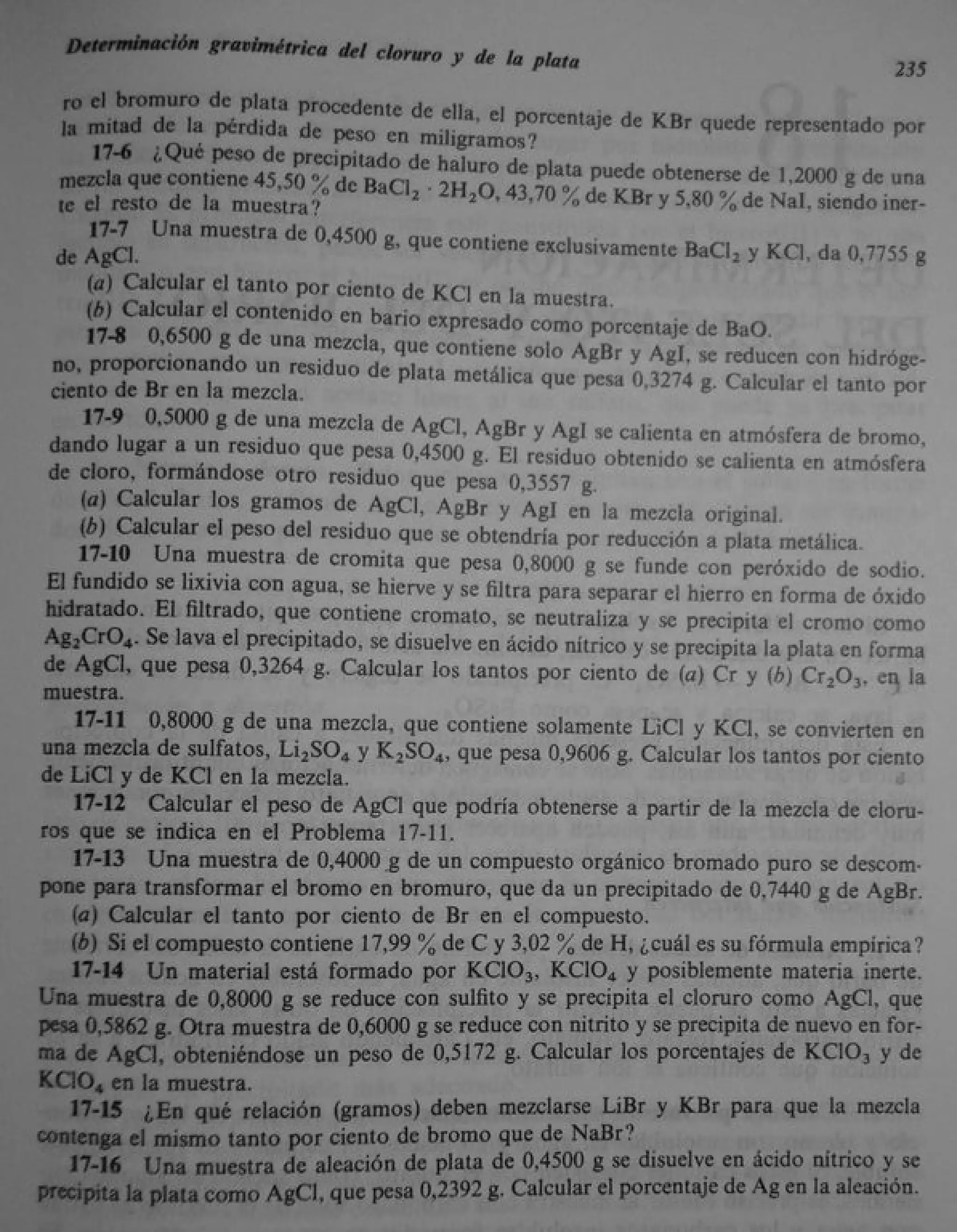 Analisis Quimico de AYRES