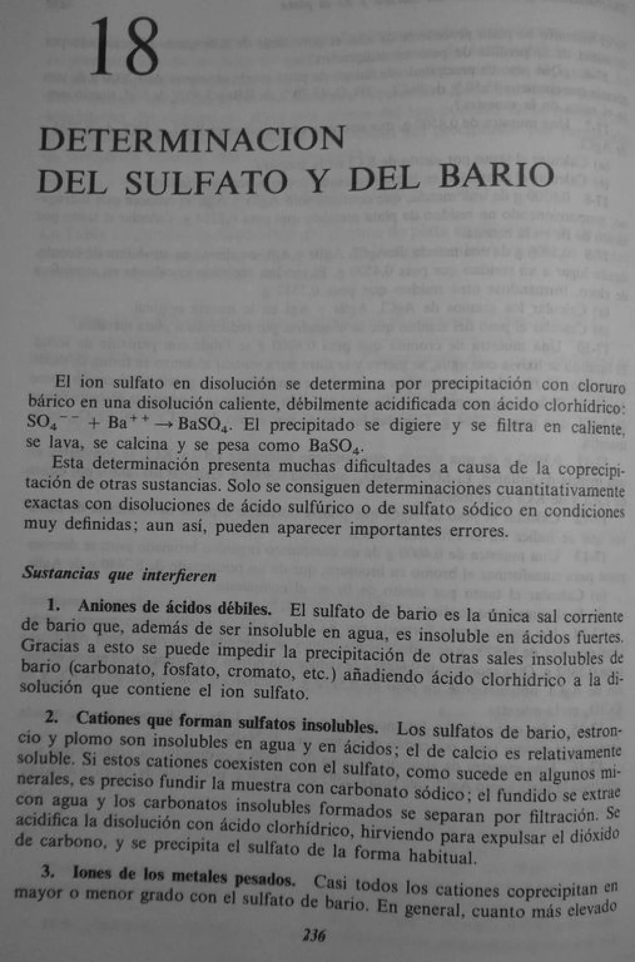 Analisis Quimico de AYRES