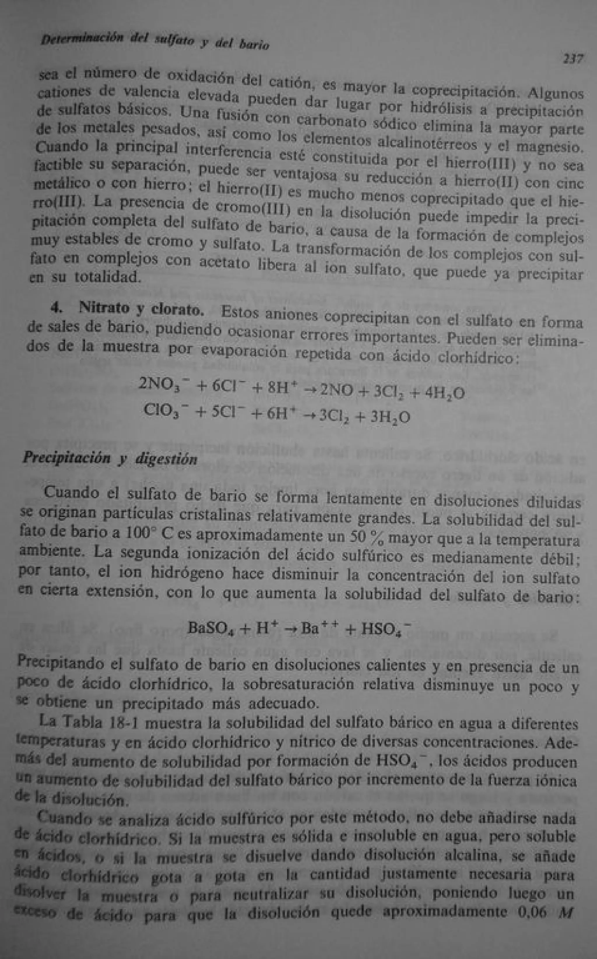 Analisis Quimico de AYRES