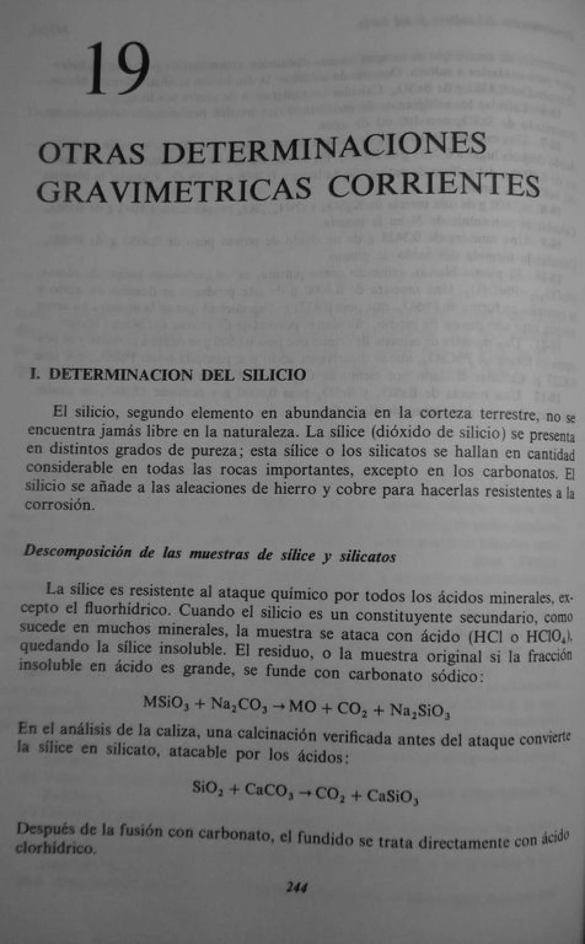 Analisis Quimico de AYRES
