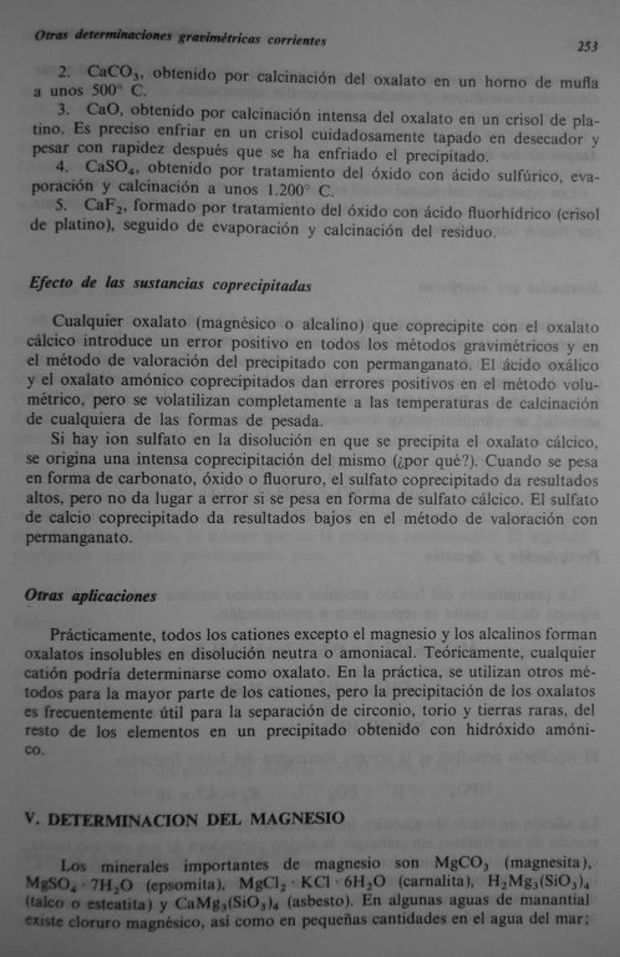 Analisis Quimico de AYRES