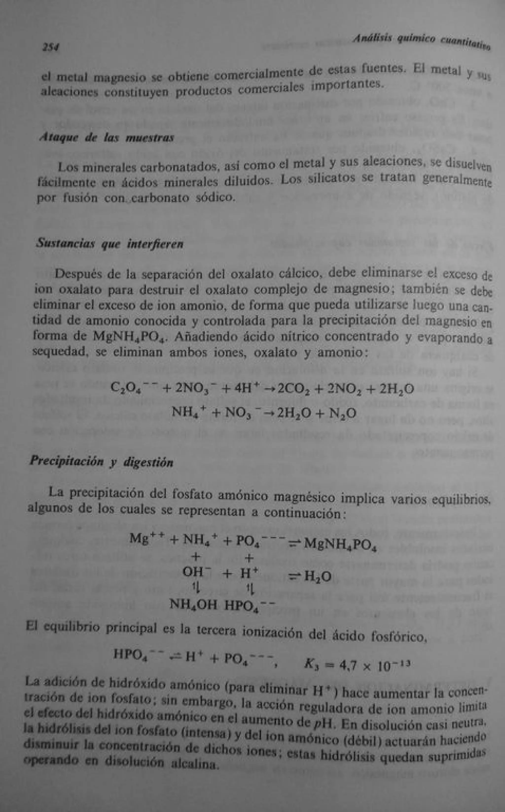 Analisis Quimico de AYRES