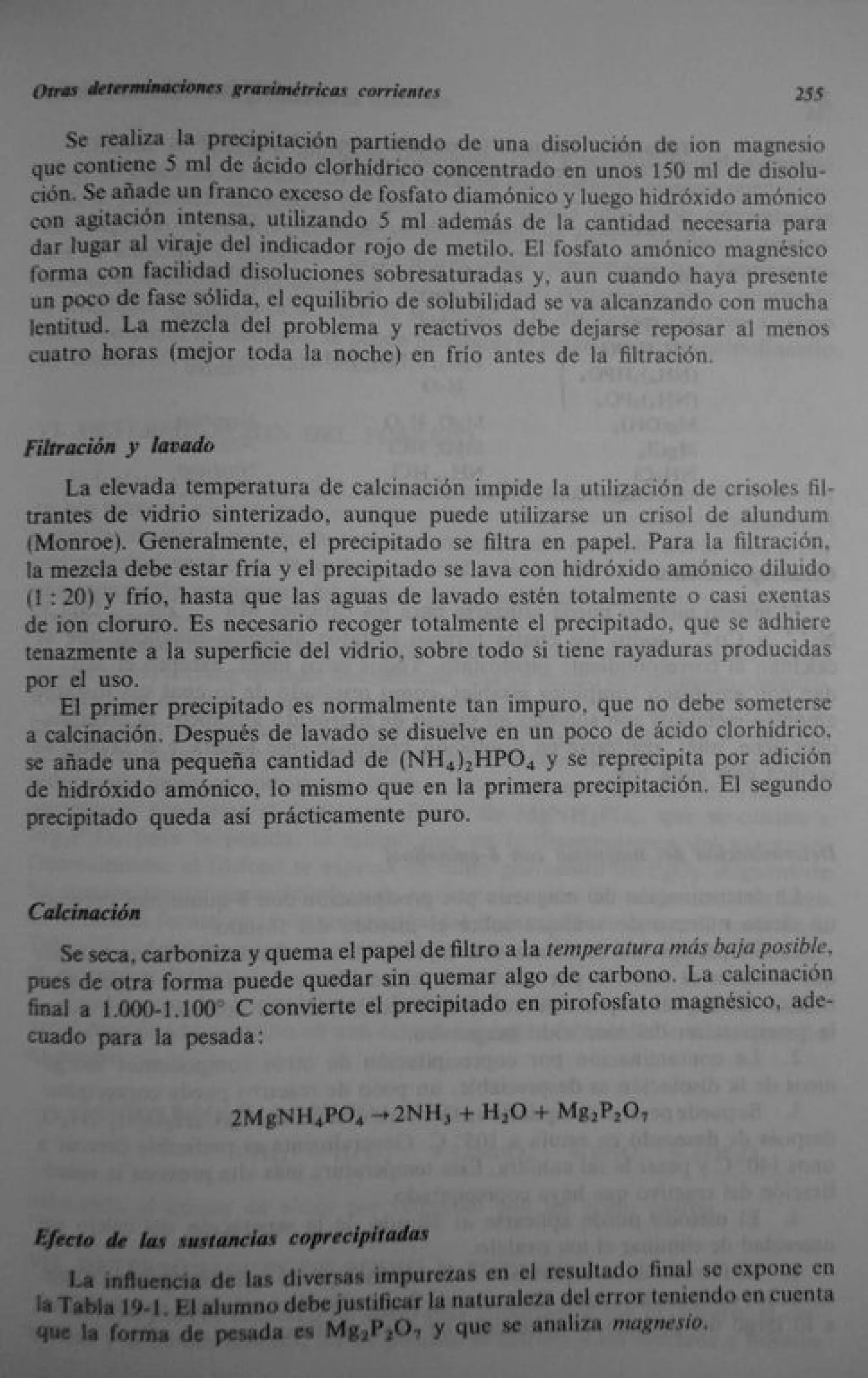 Analisis Quimico de AYRES