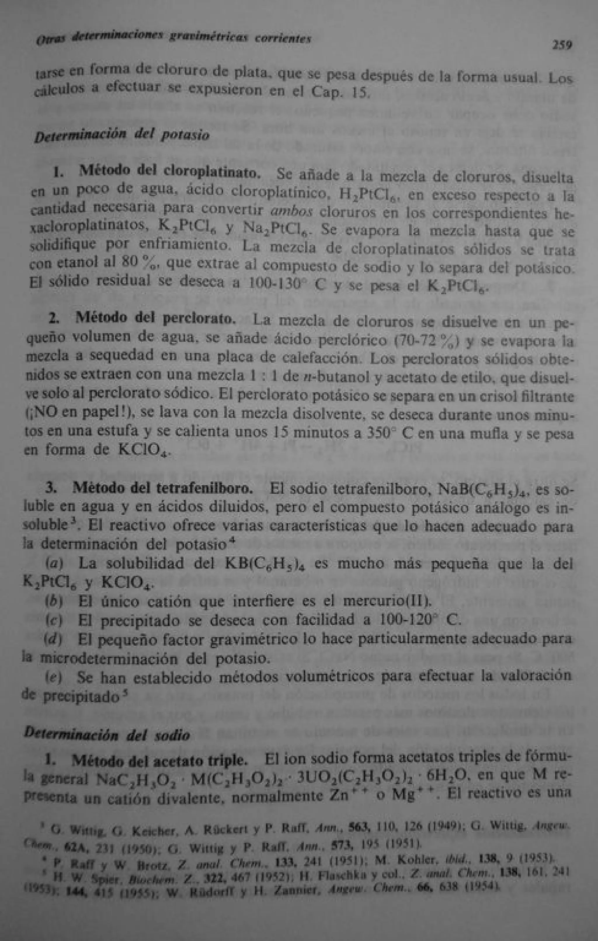 Analisis Quimico de AYRES