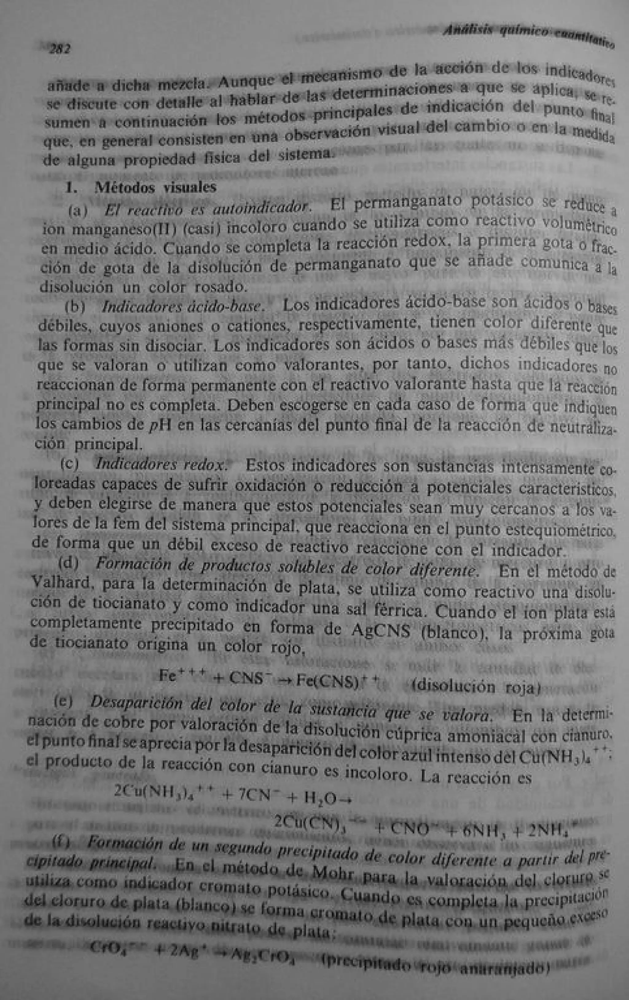 Analisis Quimico de AYRES