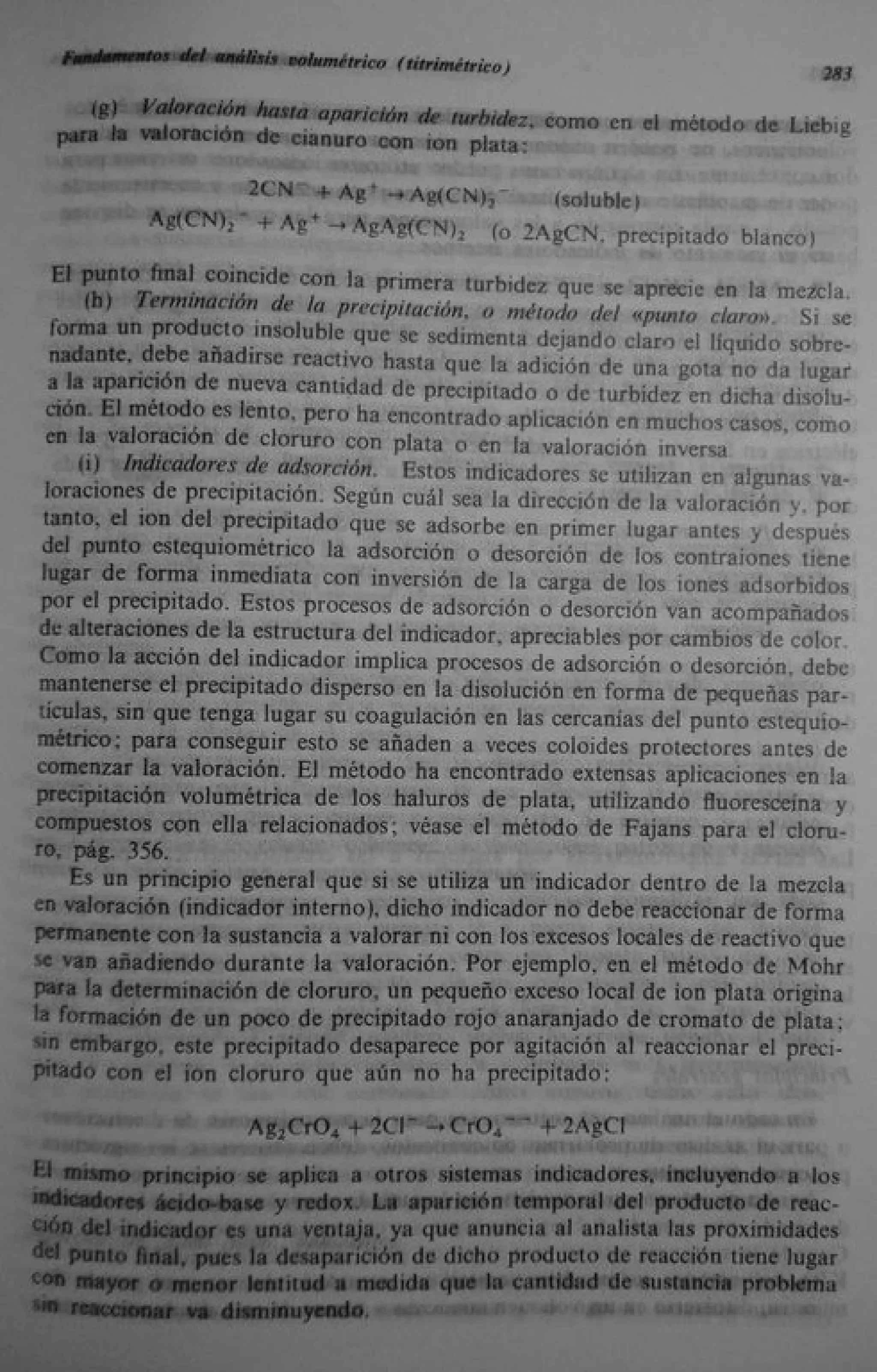 Analisis Quimico de AYRES