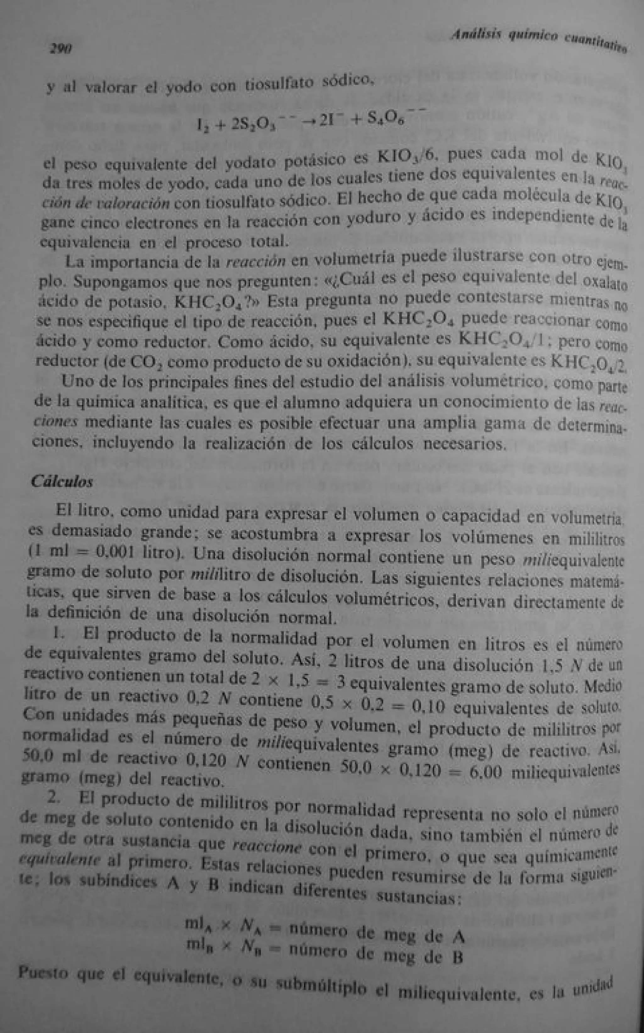 Analisis Quimico de AYRES