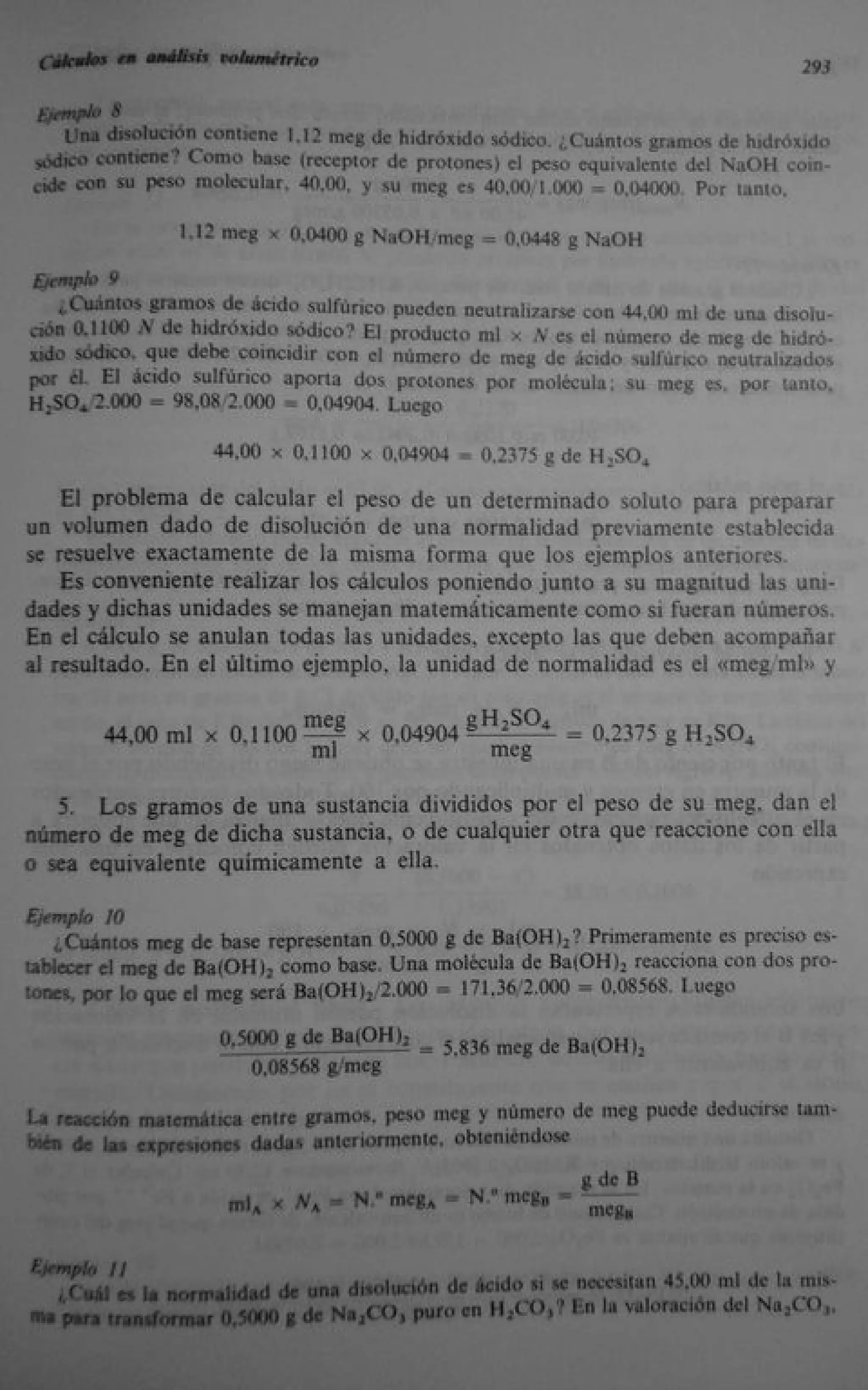 Analisis Quimico de AYRES