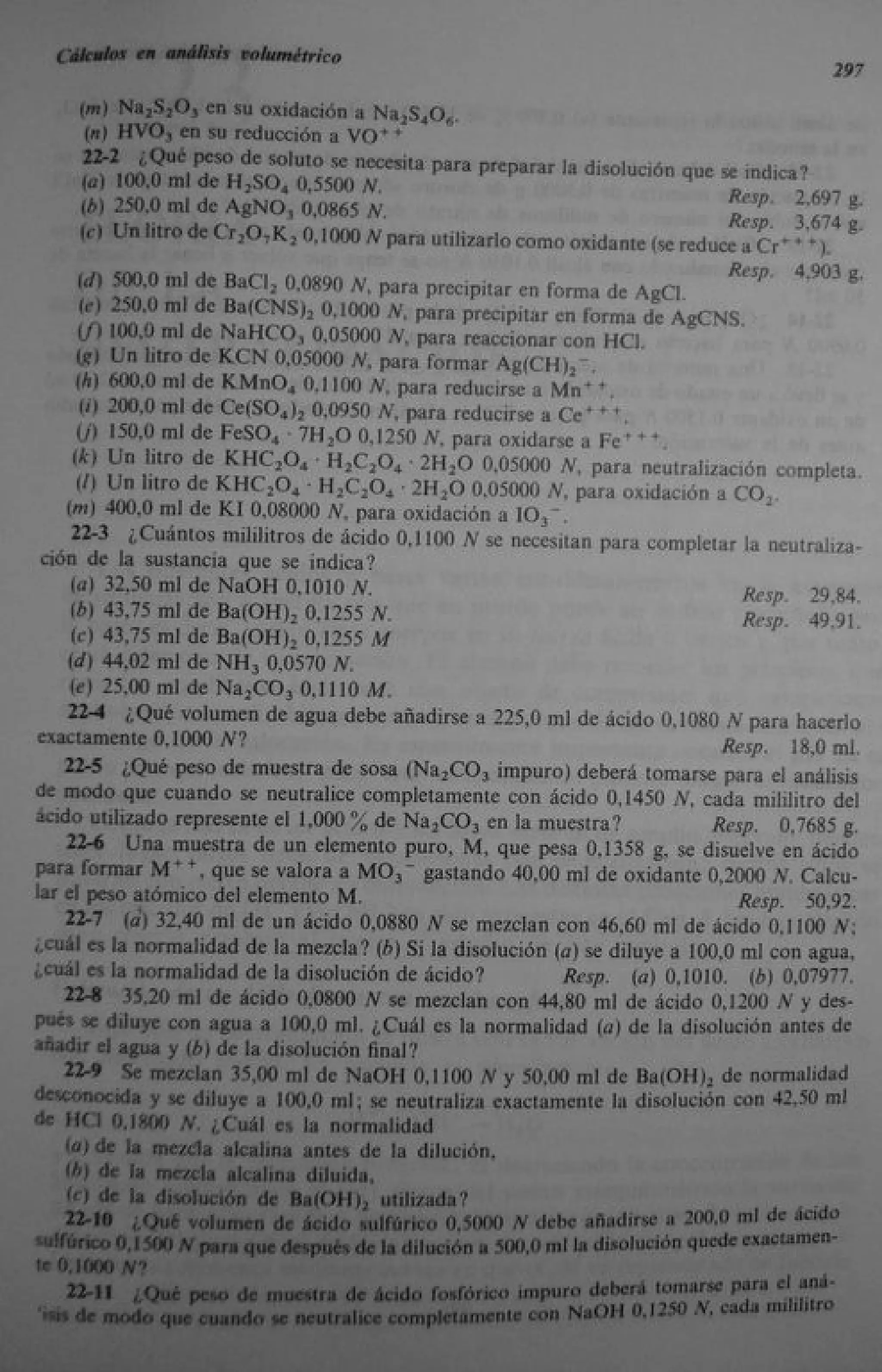 Analisis Quimico de AYRES