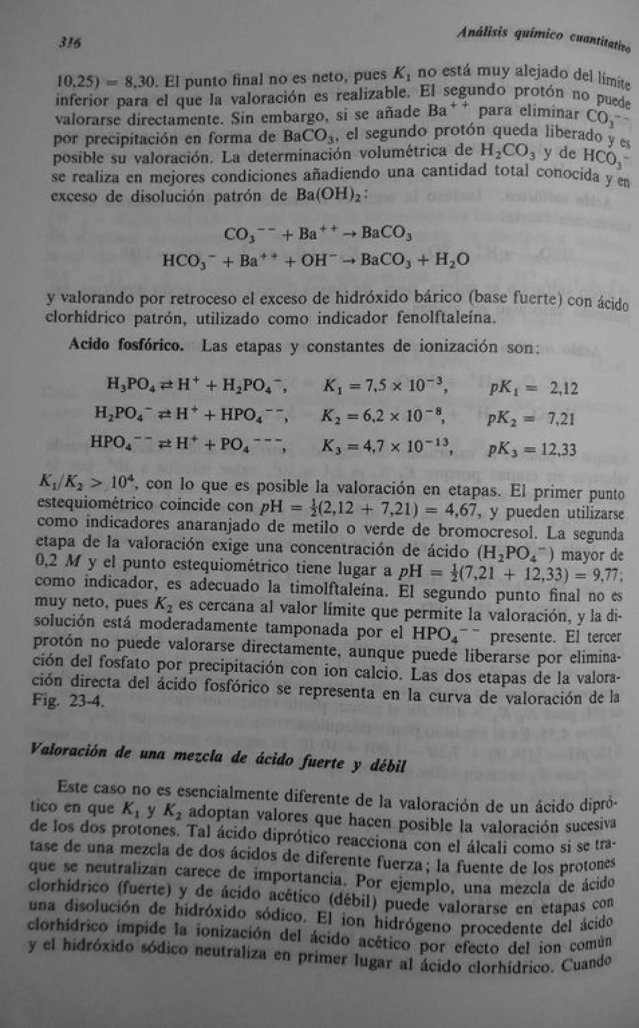 Analisis Quimico de AYRES