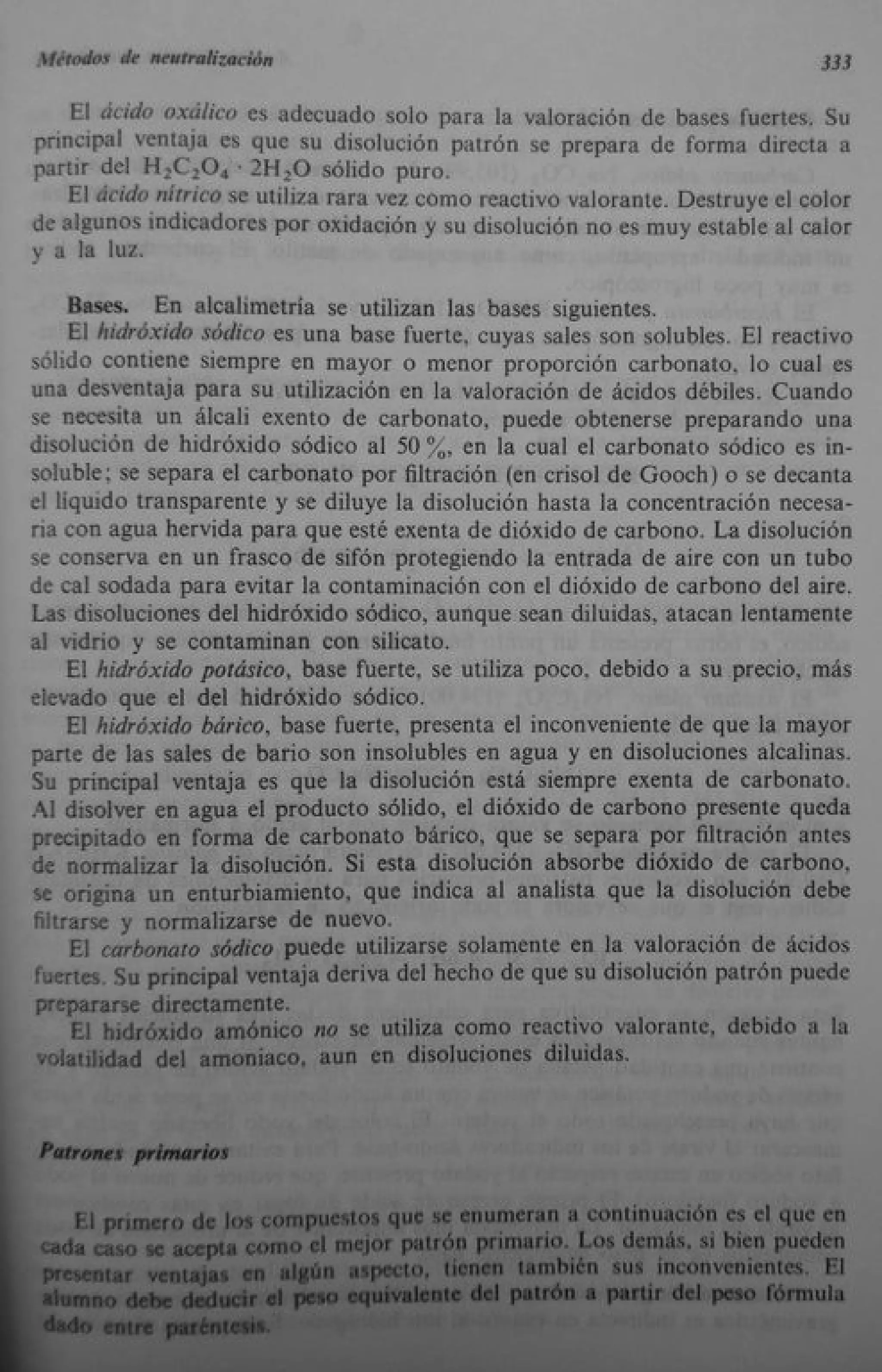 Analisis Quimico de AYRES