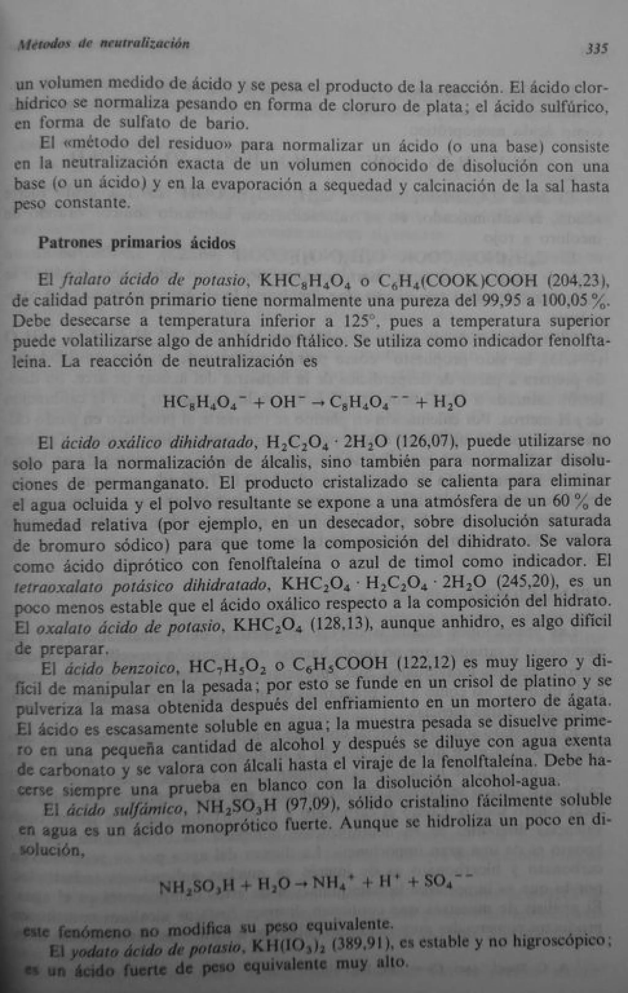 Analisis Quimico de AYRES