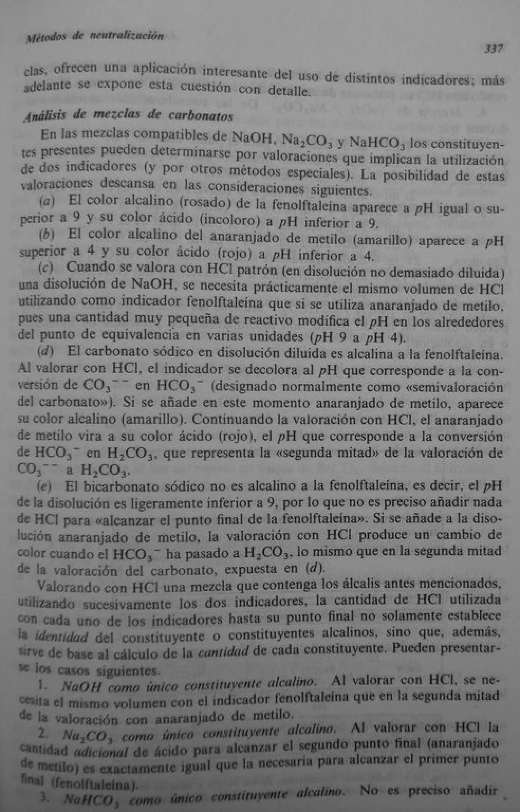 Analisis Quimico de AYRES