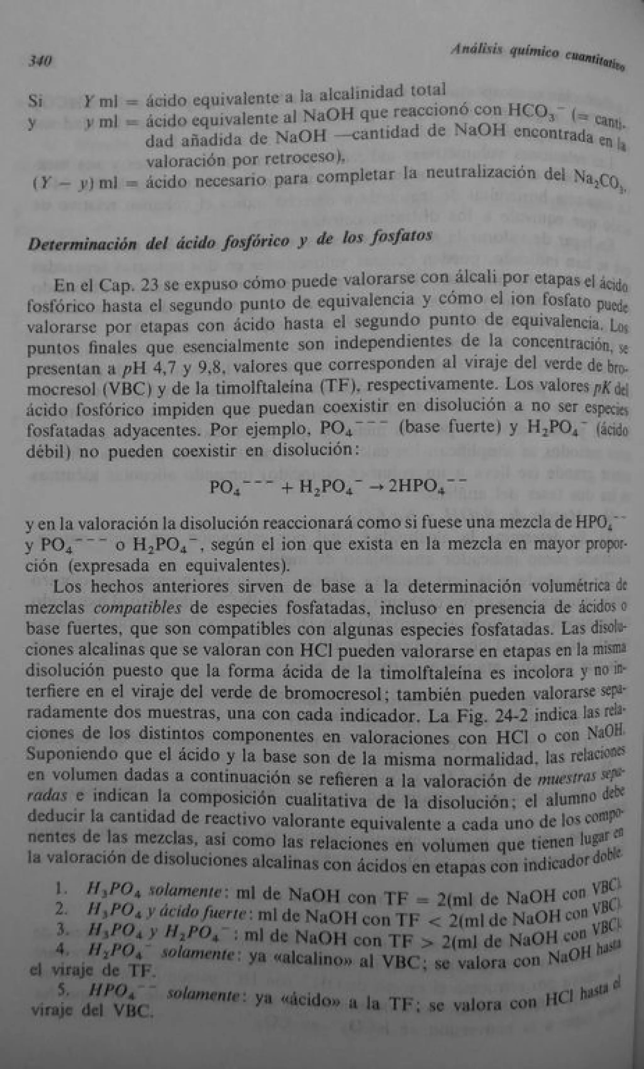 Analisis Quimico de AYRES