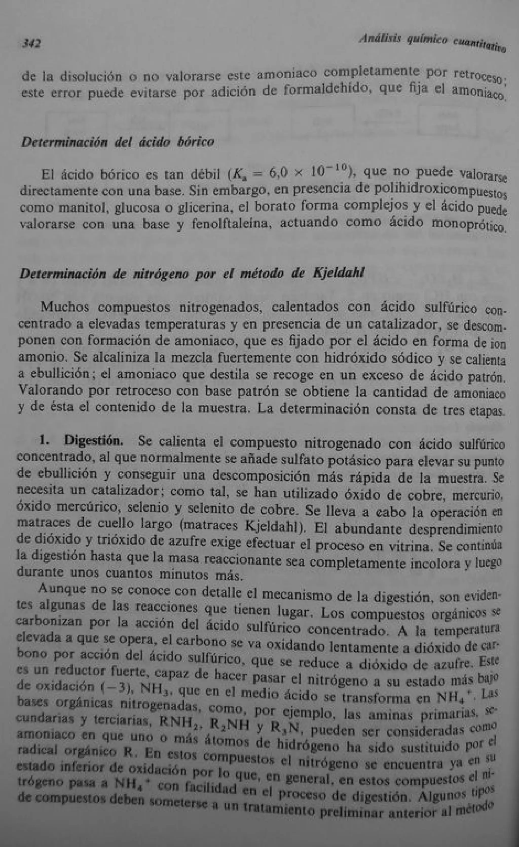 Analisis Quimico de AYRES