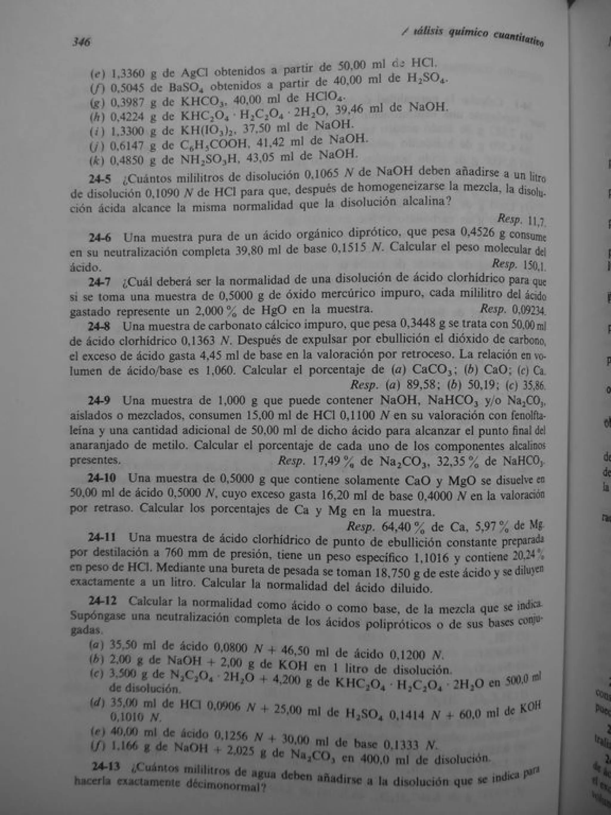 Analisis Quimico de AYRES