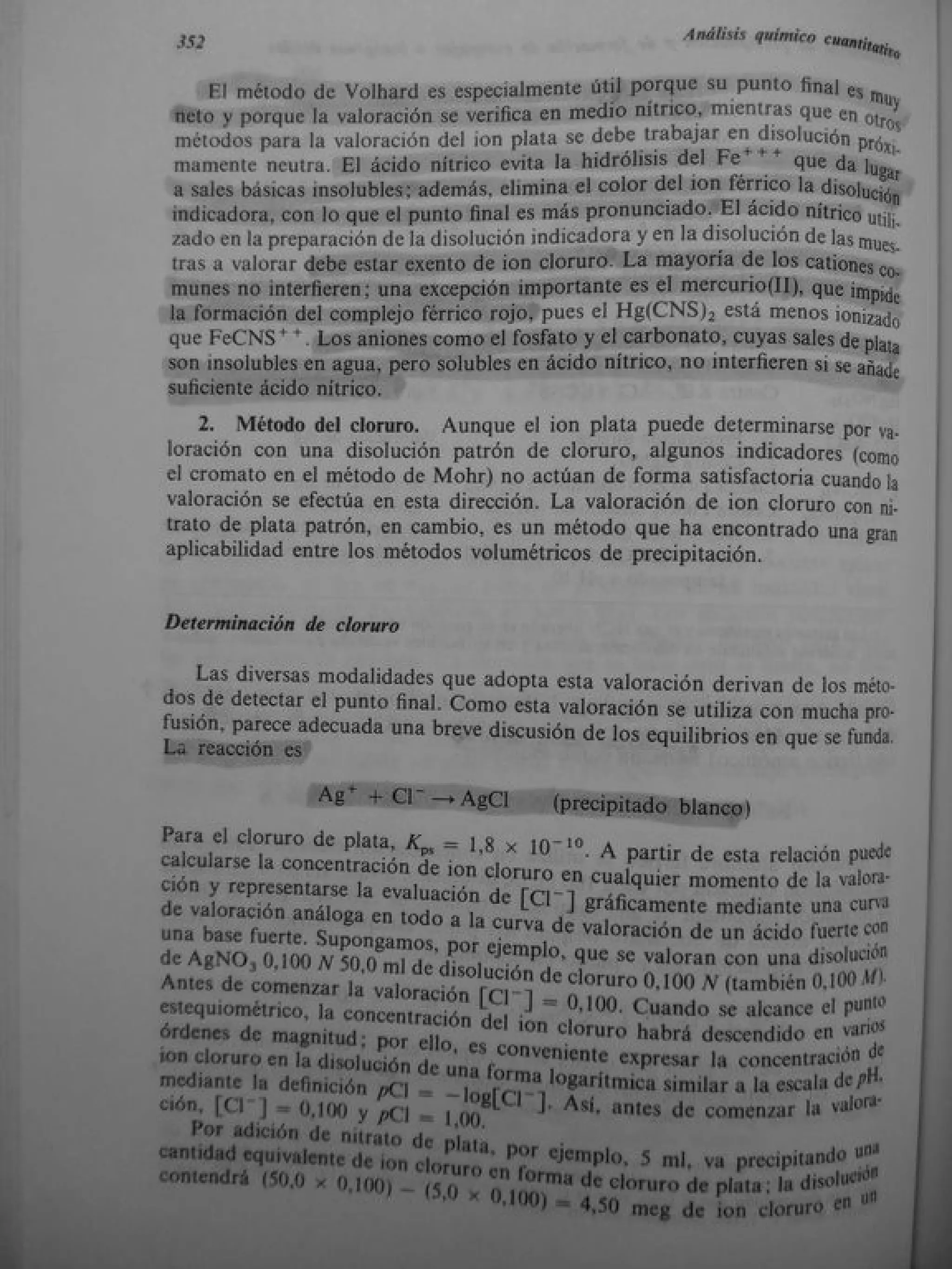 Analisis Quimico de AYRES