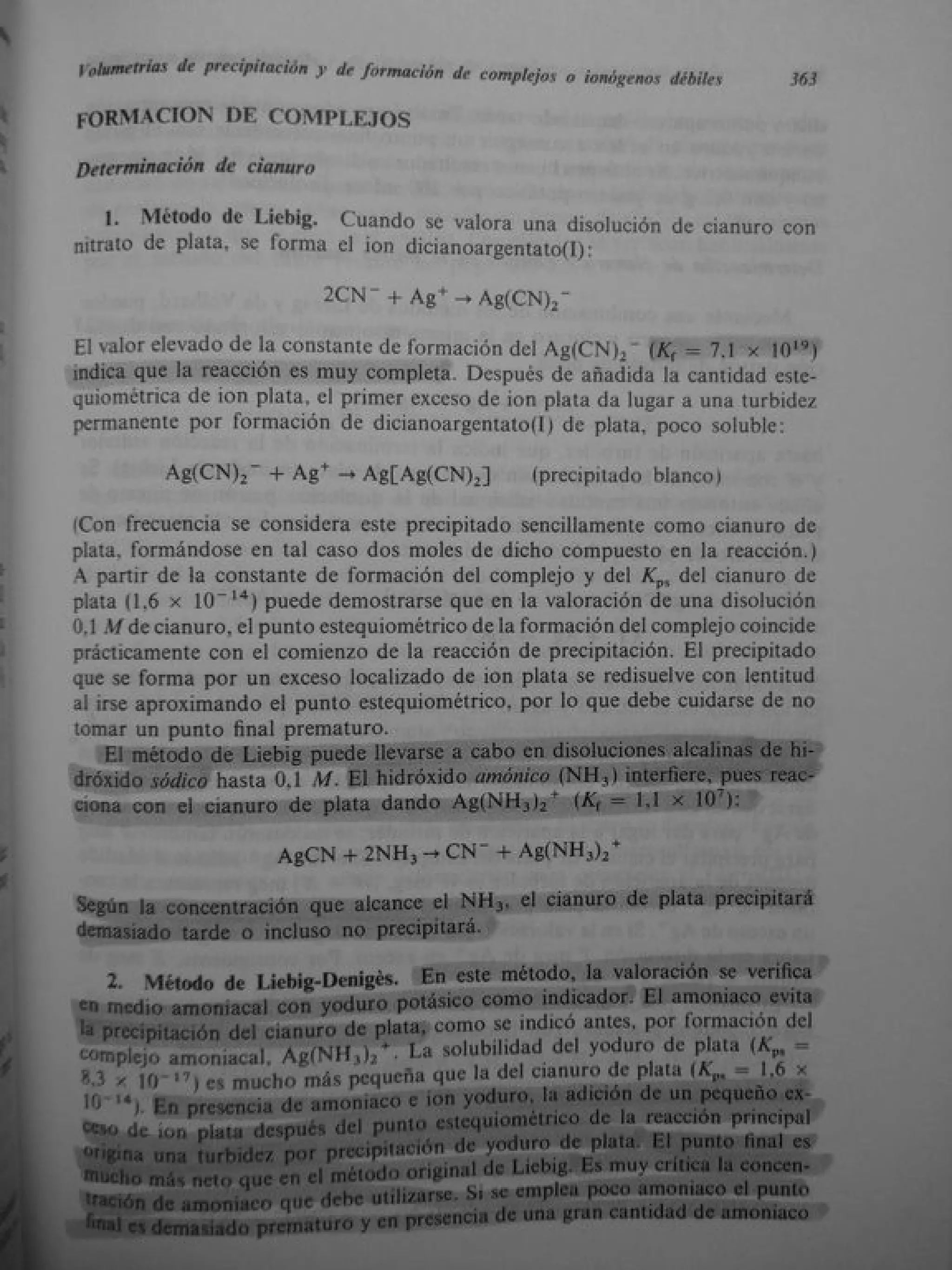 Analisis Quimico de AYRES