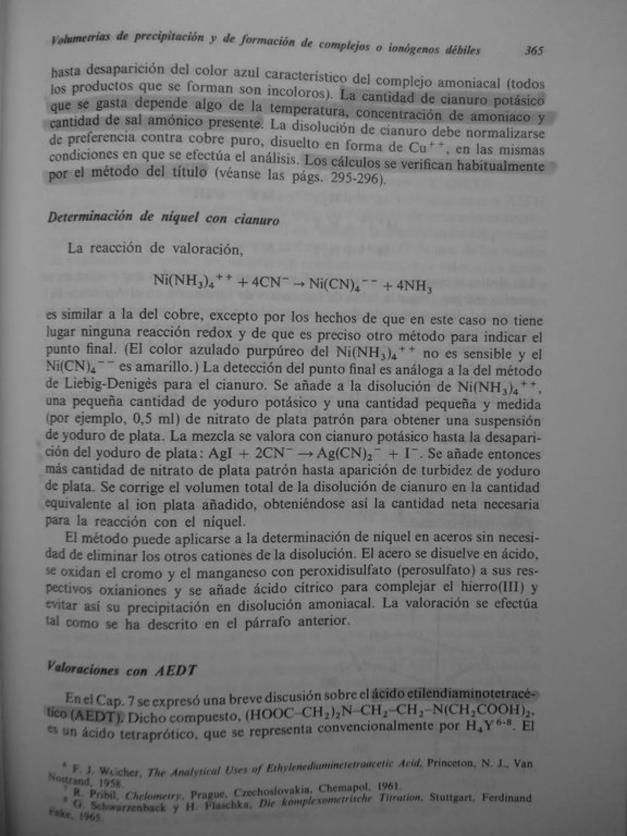 Analisis Quimico de AYRES