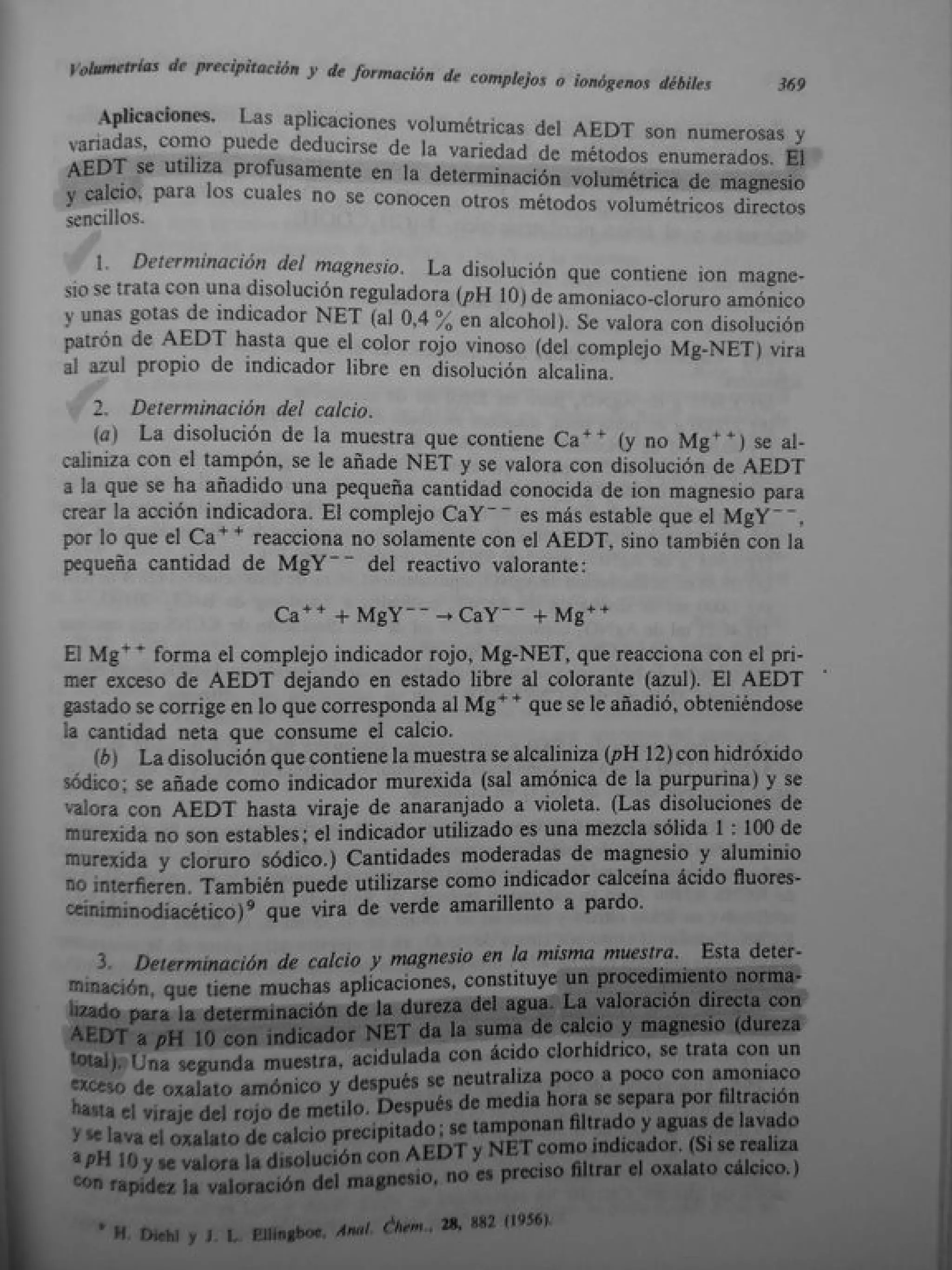 Analisis Quimico de AYRES