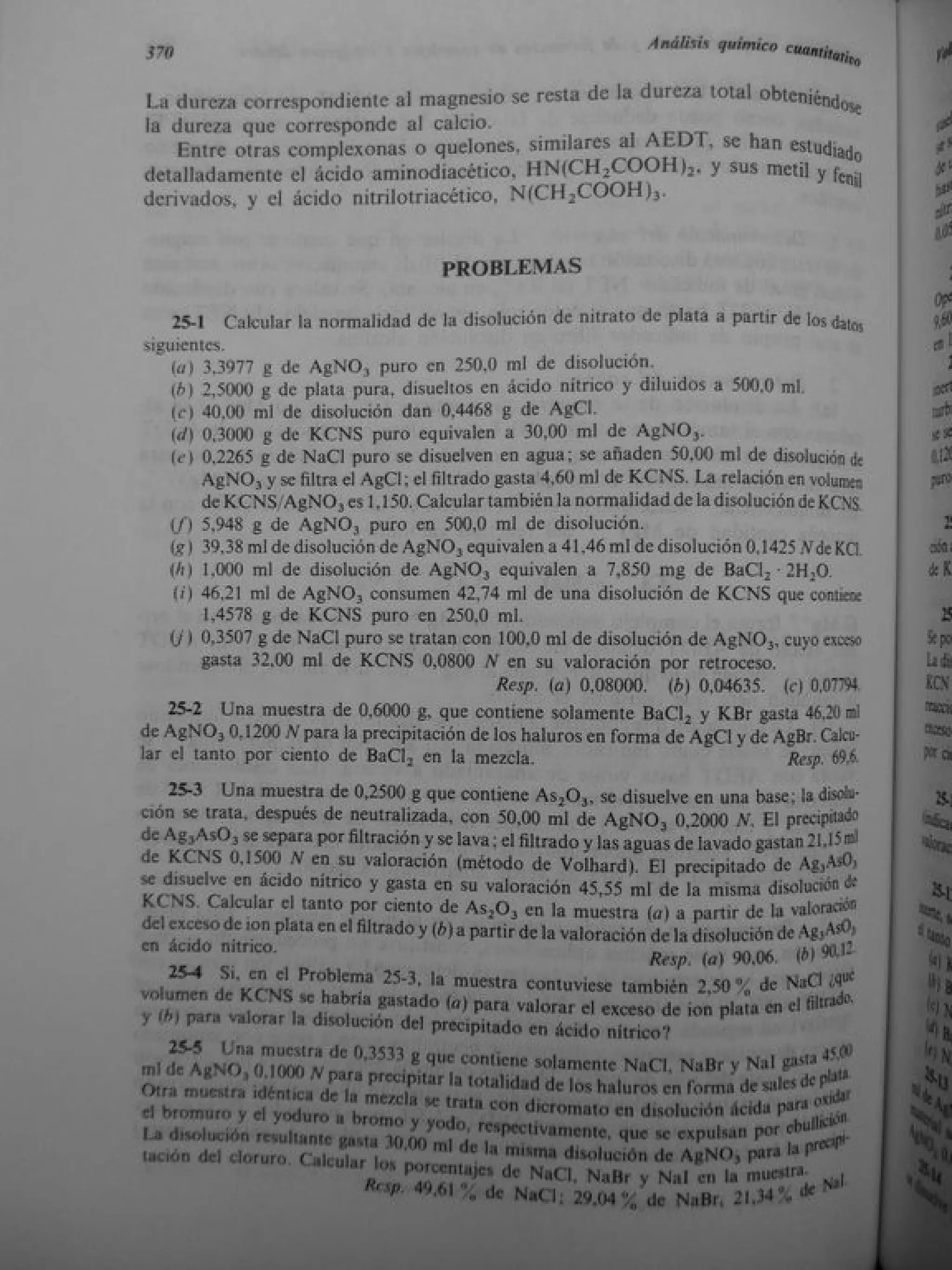 Analisis Quimico de AYRES