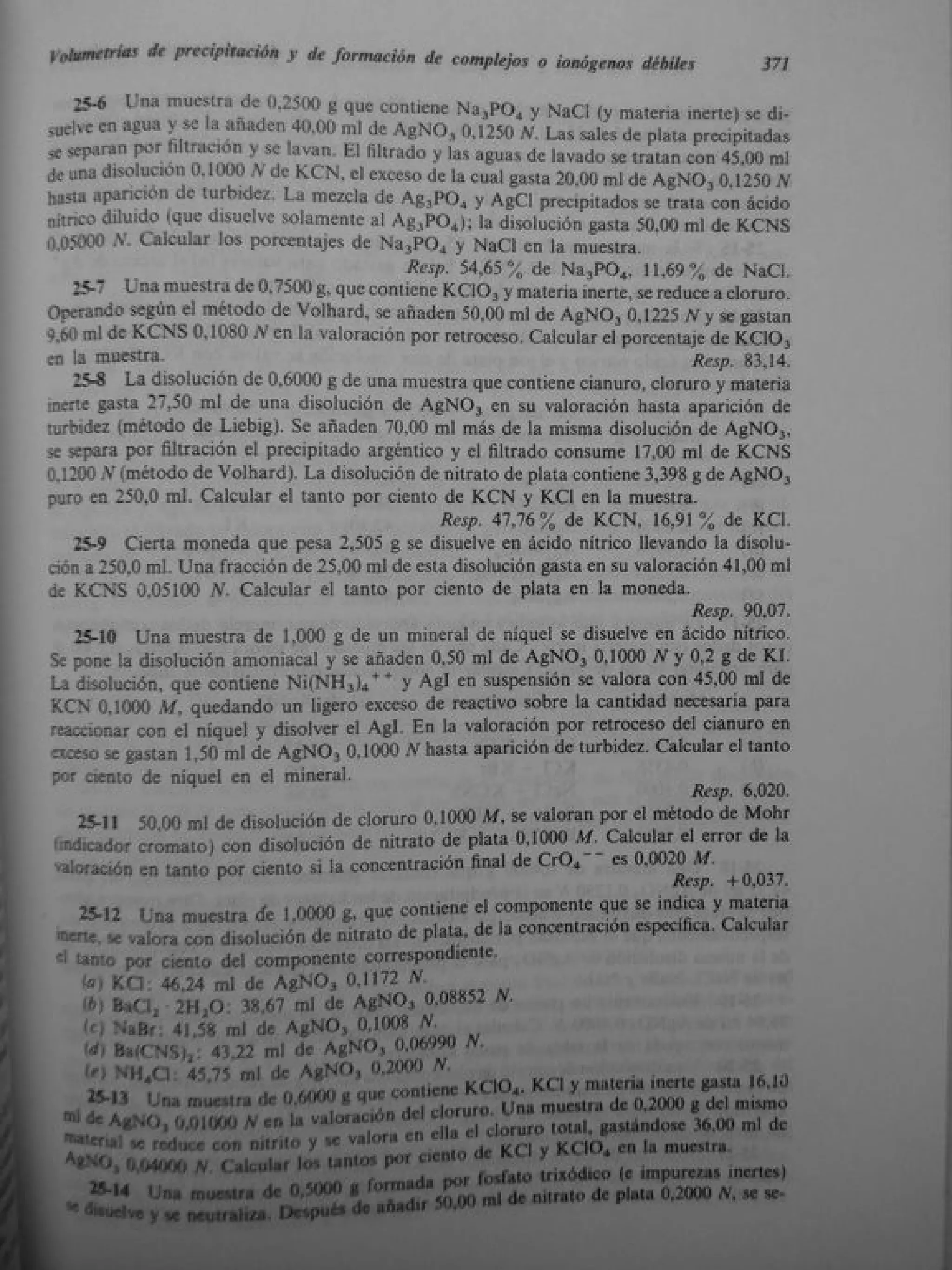 Analisis Quimico de AYRES