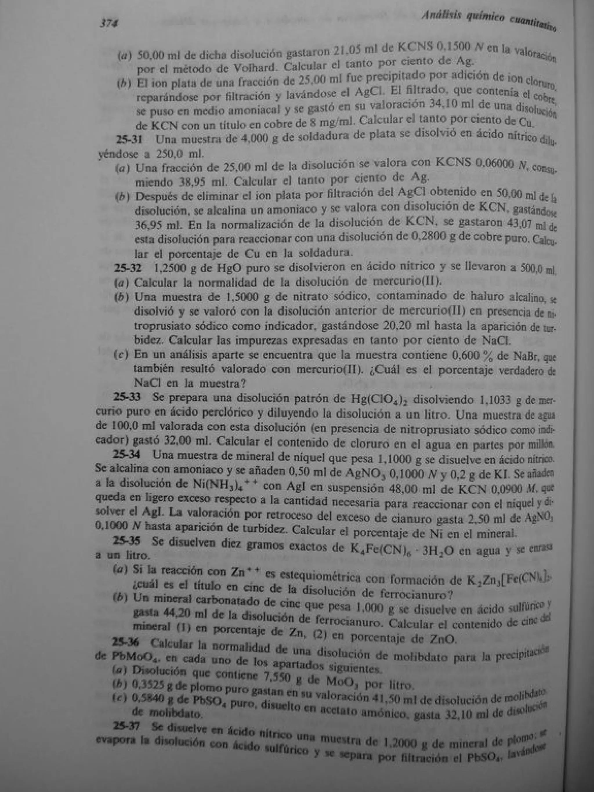 Analisis Quimico de AYRES