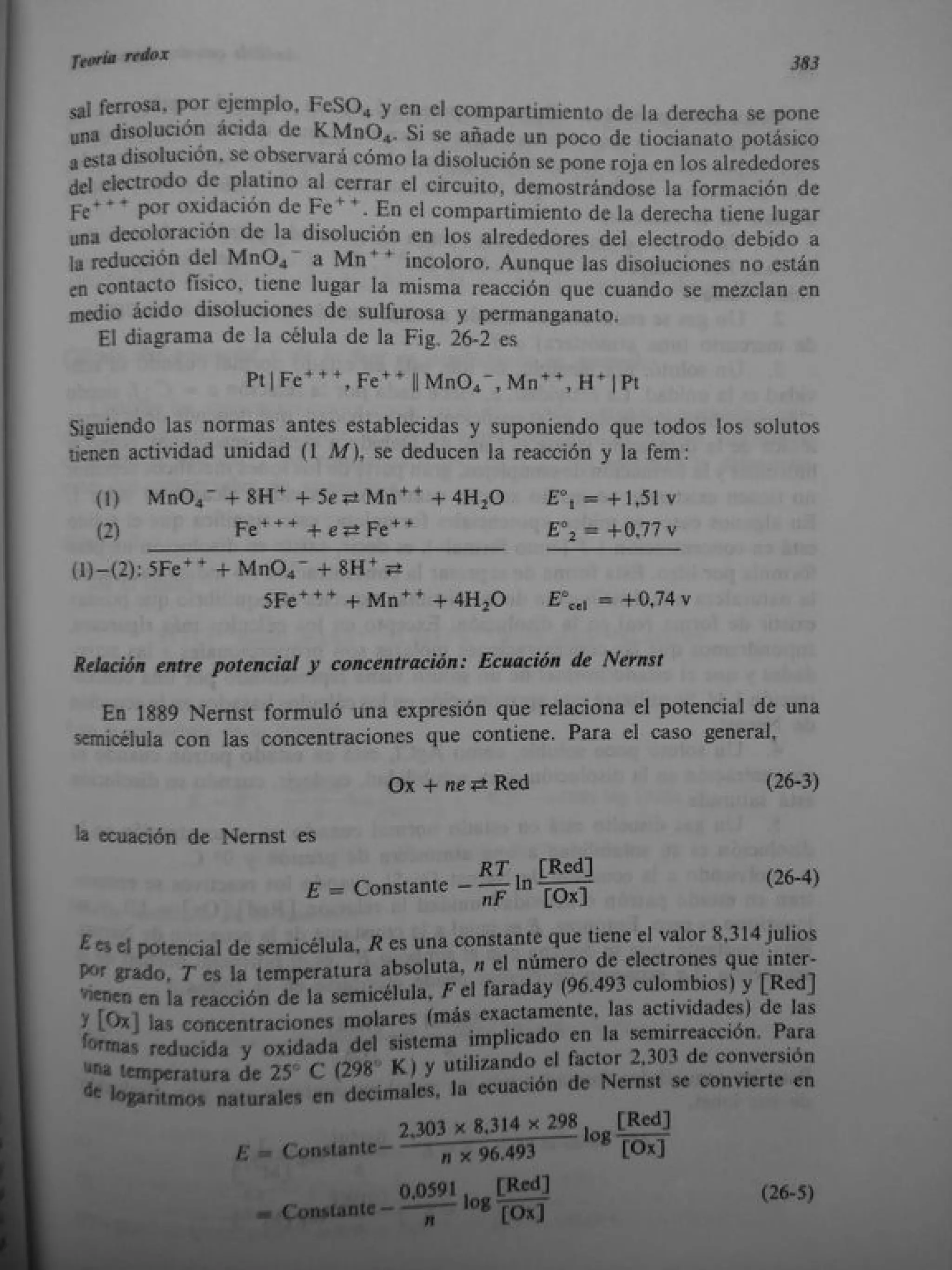 Analisis Quimico de AYRES