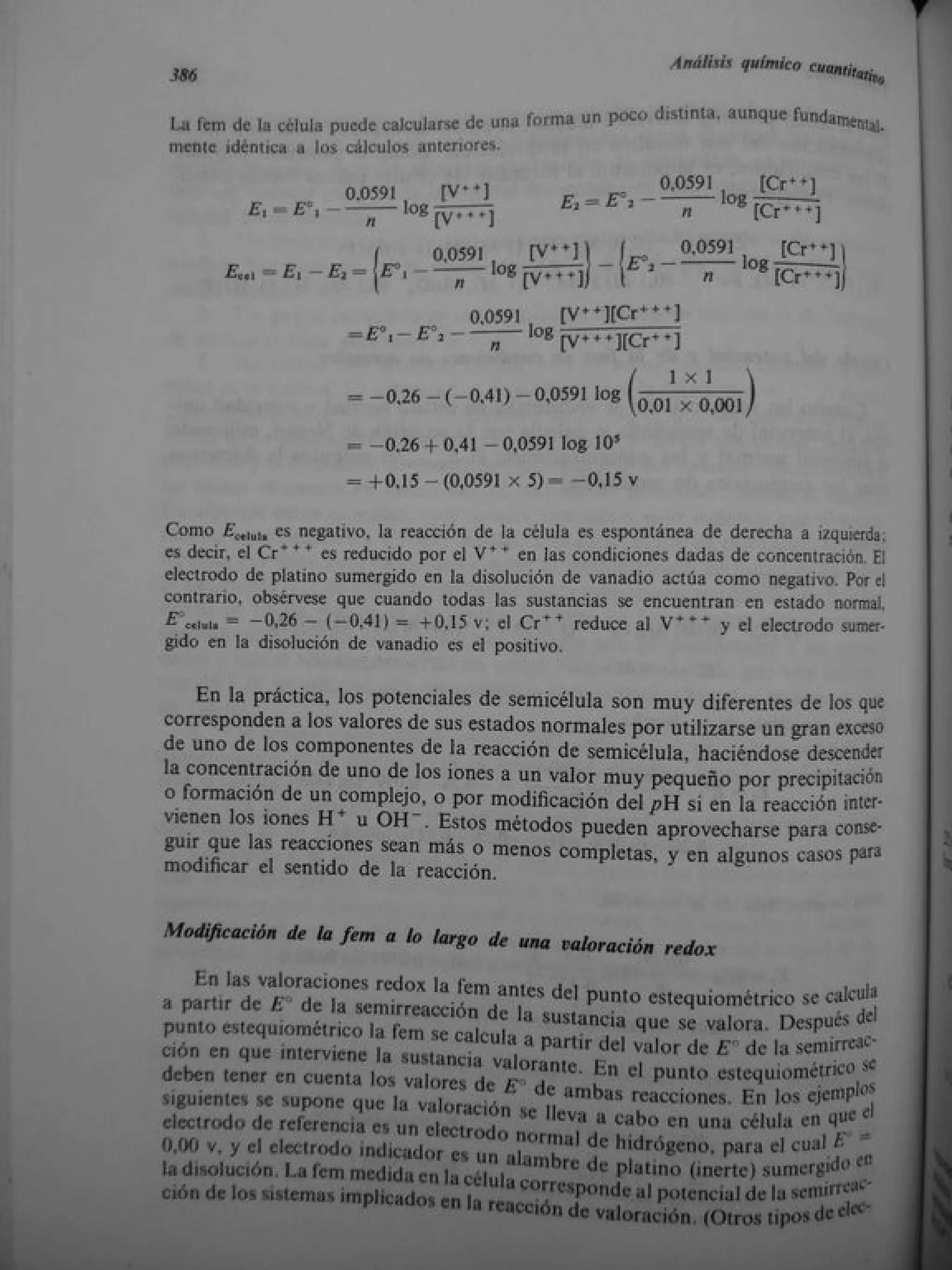 Analisis Quimico de AYRES