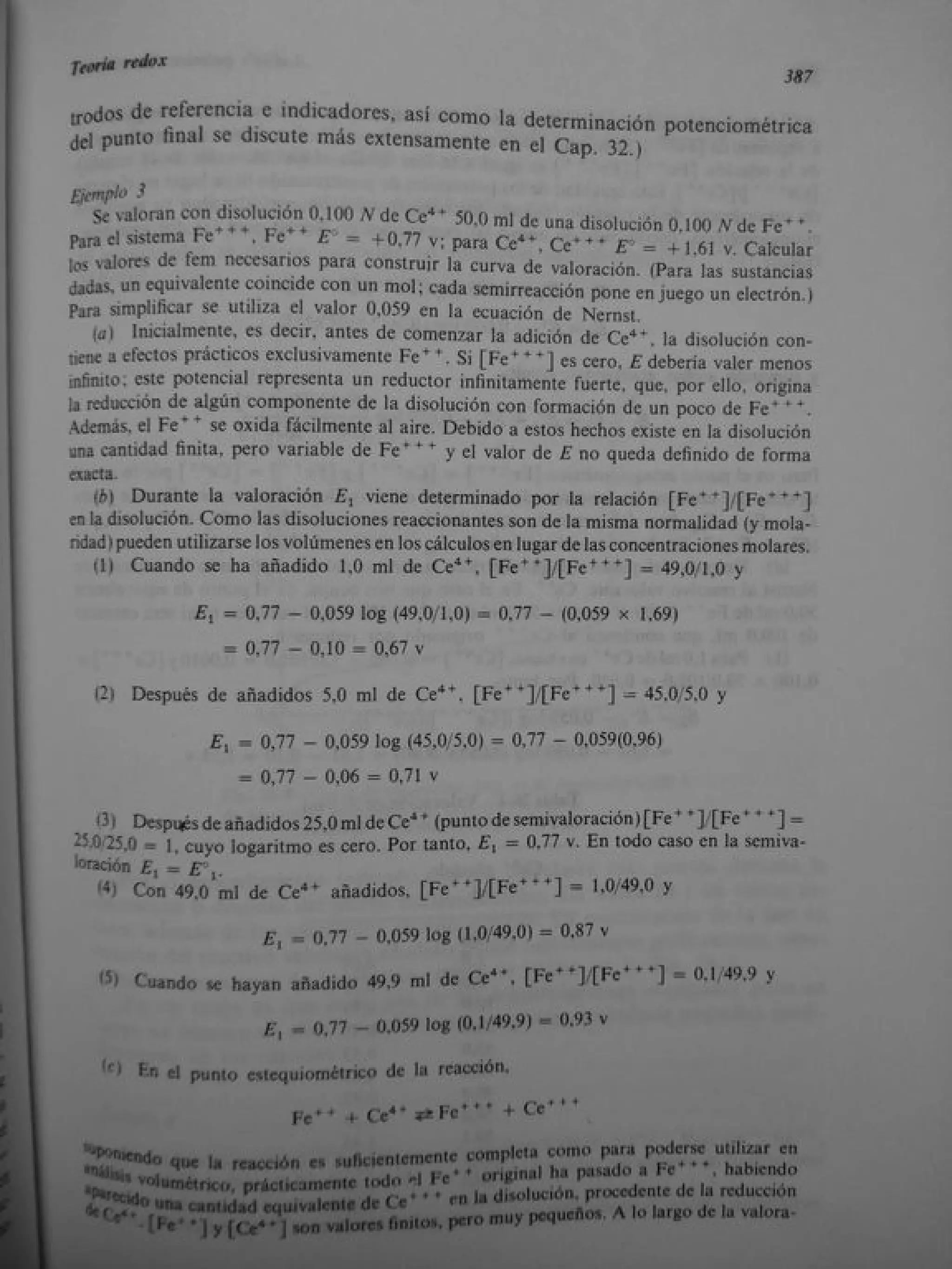 Analisis Quimico de AYRES