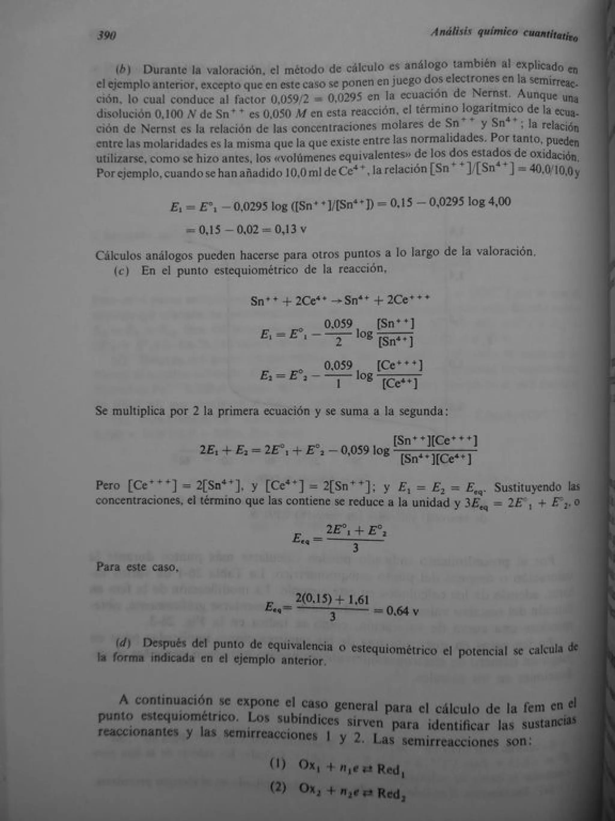 Analisis Quimico de AYRES