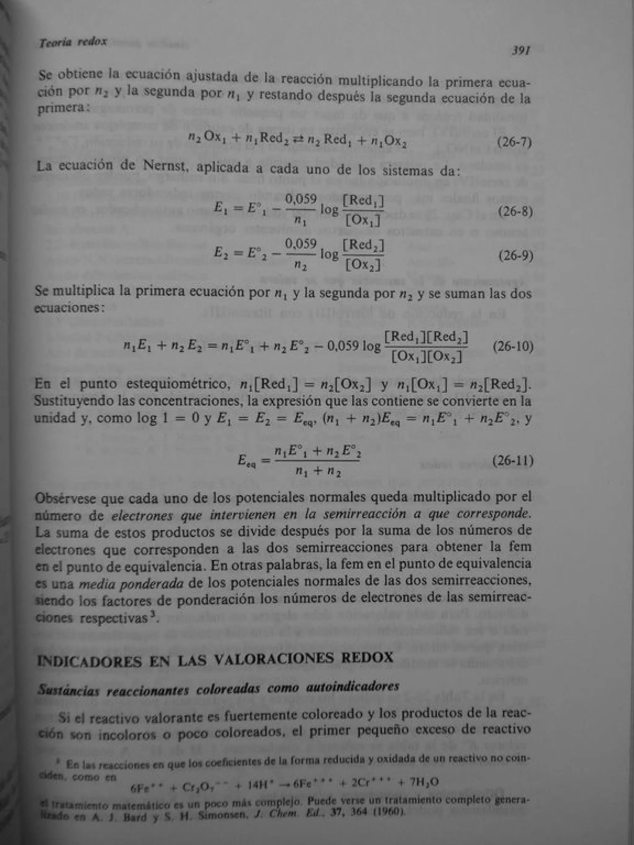 Analisis Quimico de AYRES