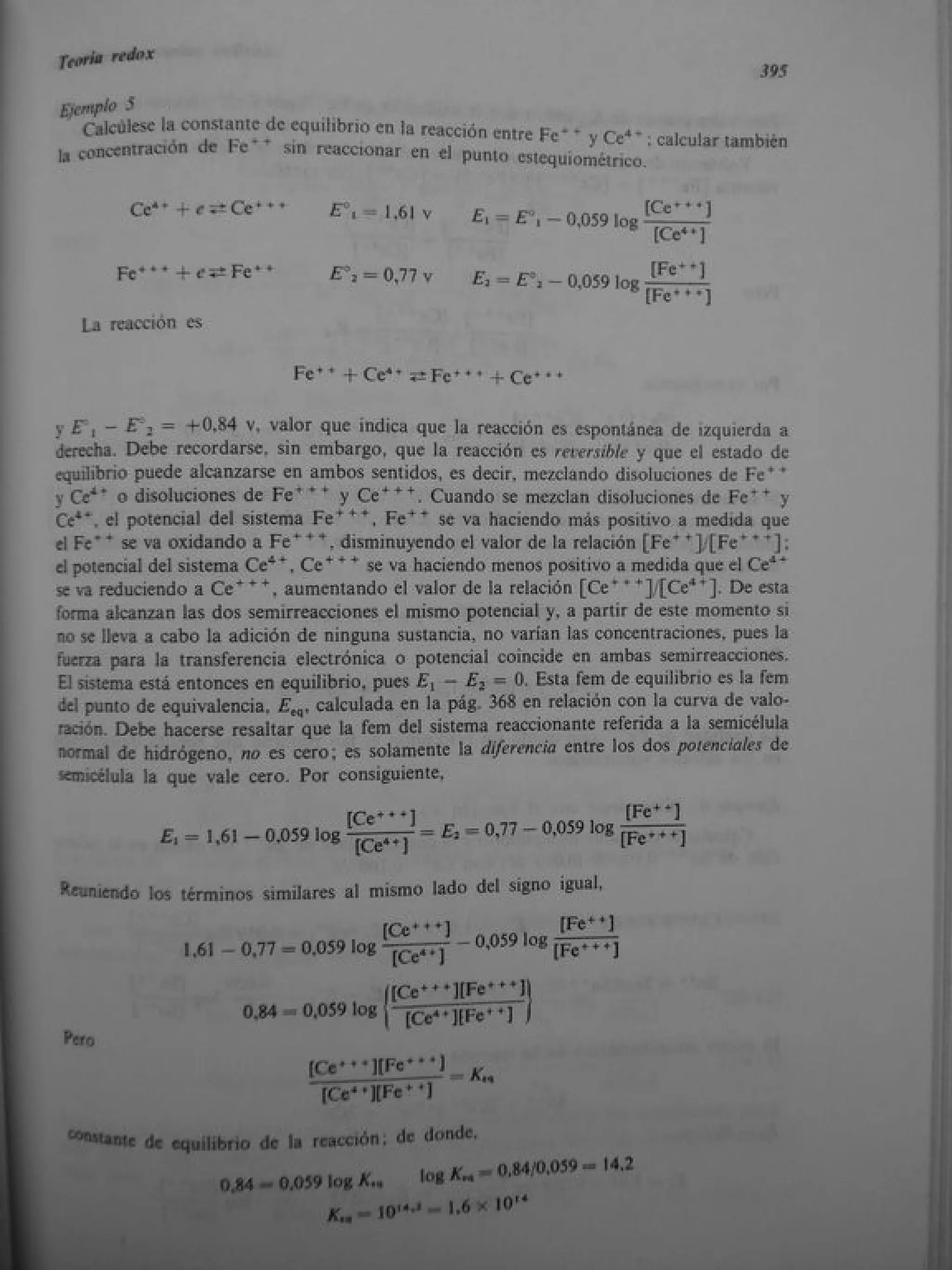 Analisis Quimico de AYRES