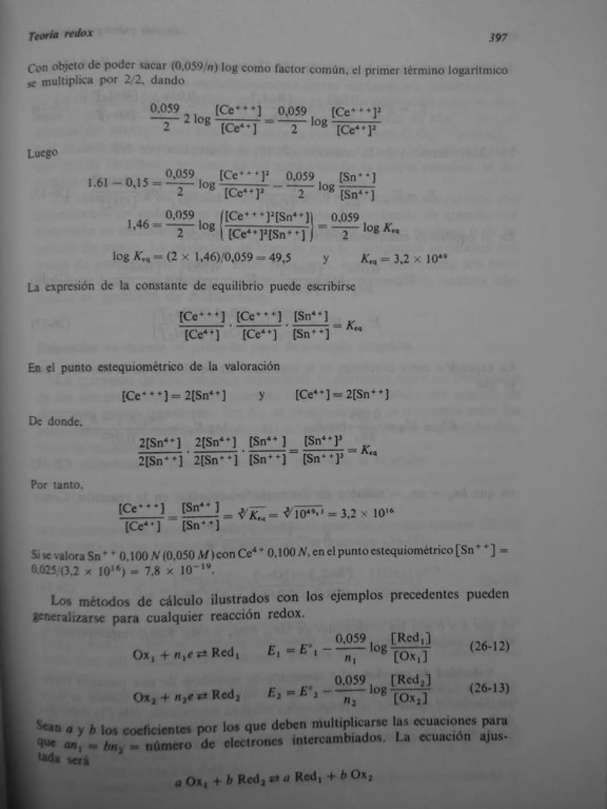 Analisis Quimico de AYRES