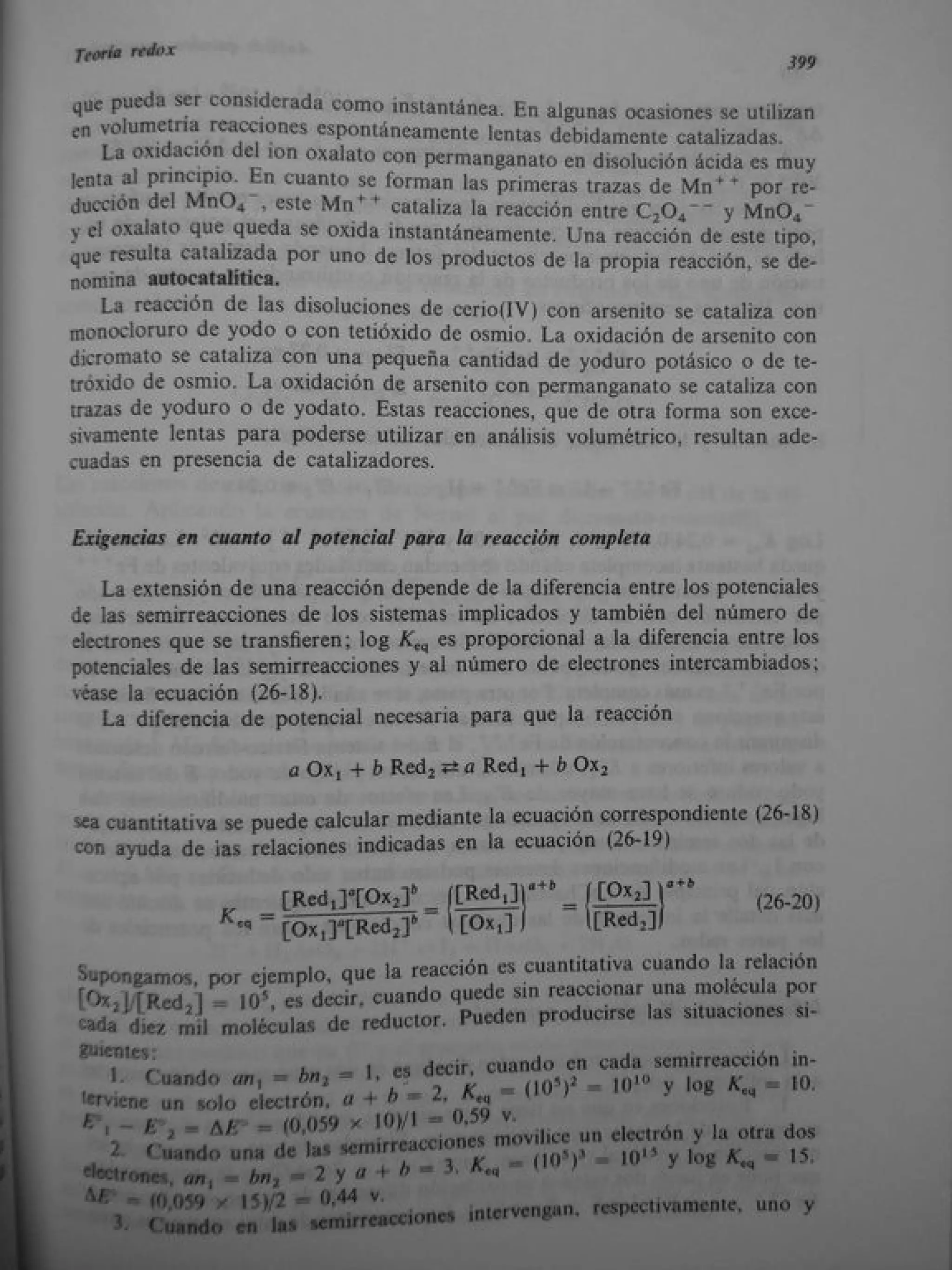 Analisis Quimico de AYRES