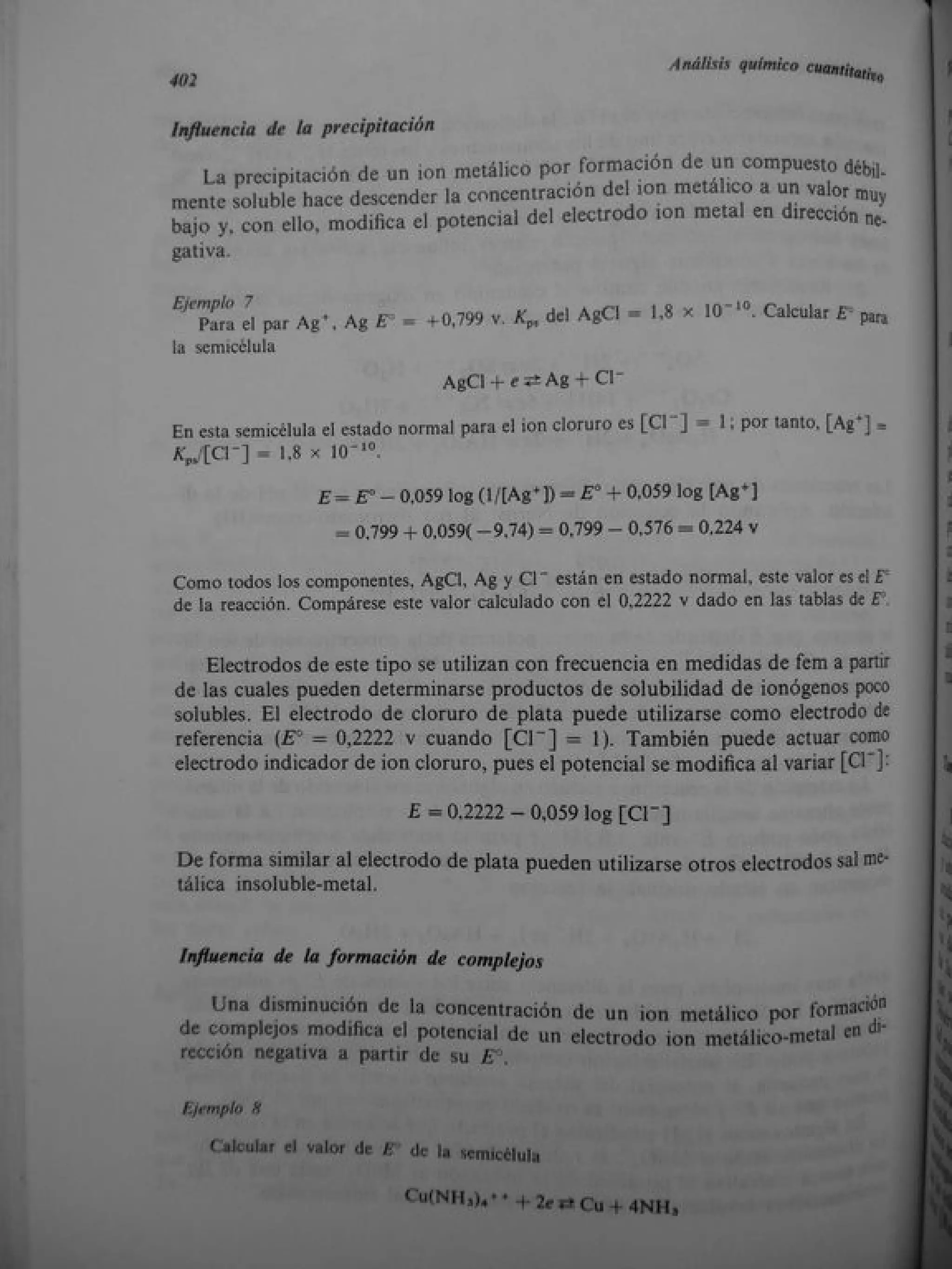 Analisis Quimico de AYRES