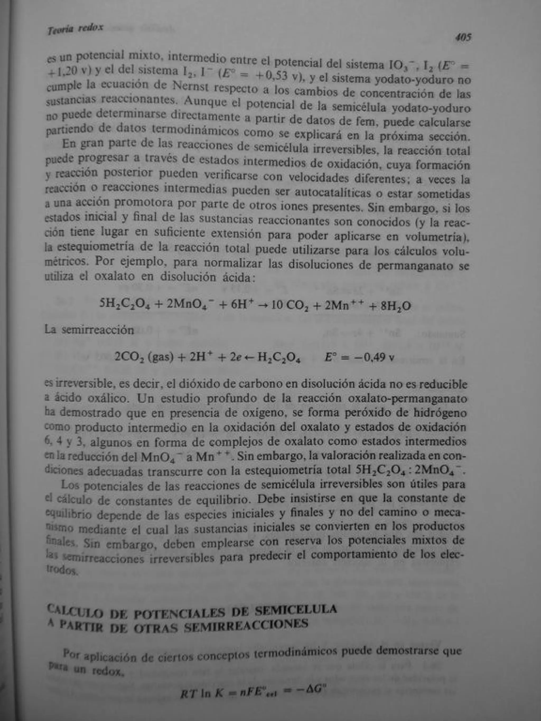 Analisis Quimico de AYRES