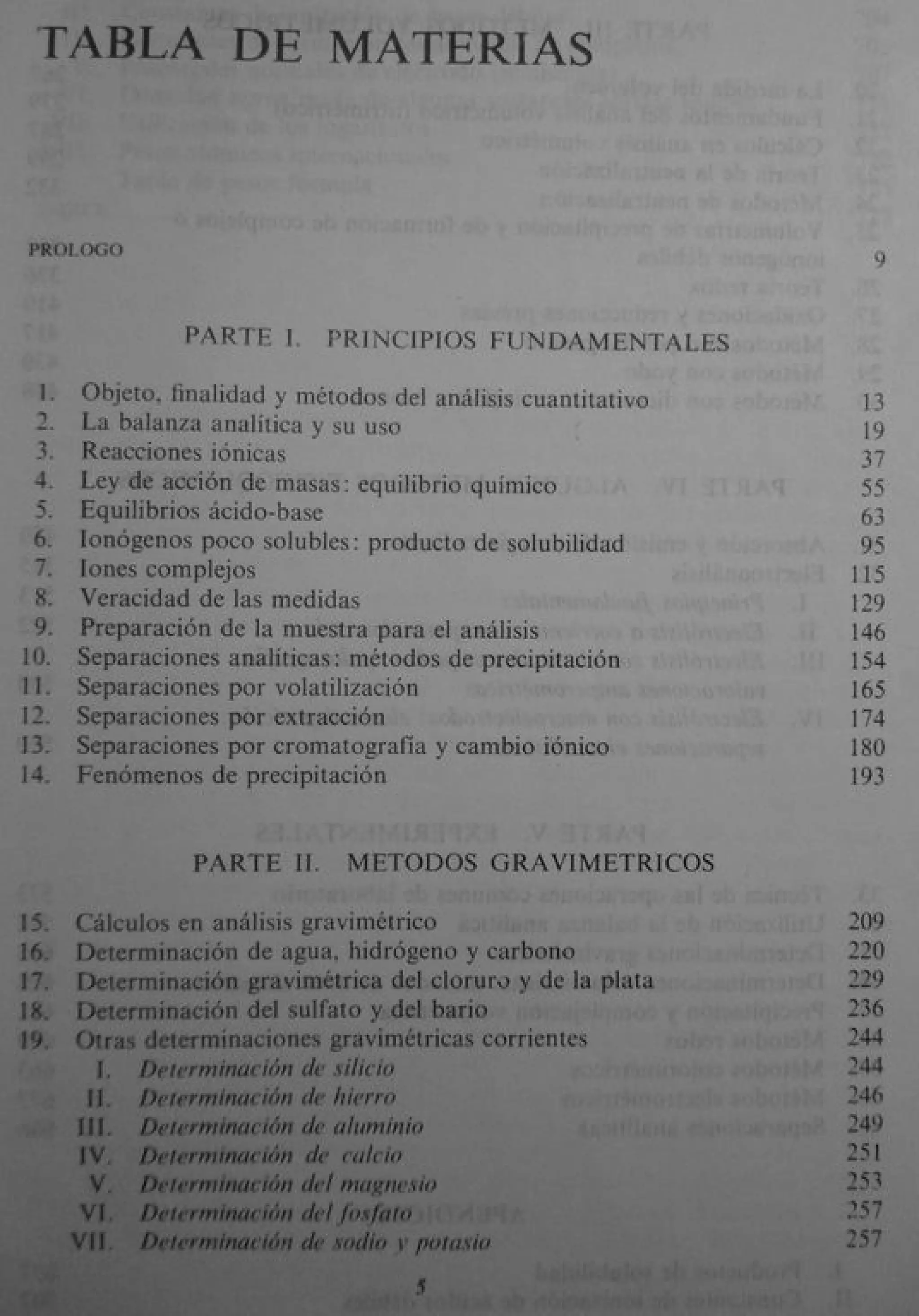 Analisis Quimico de AYRES