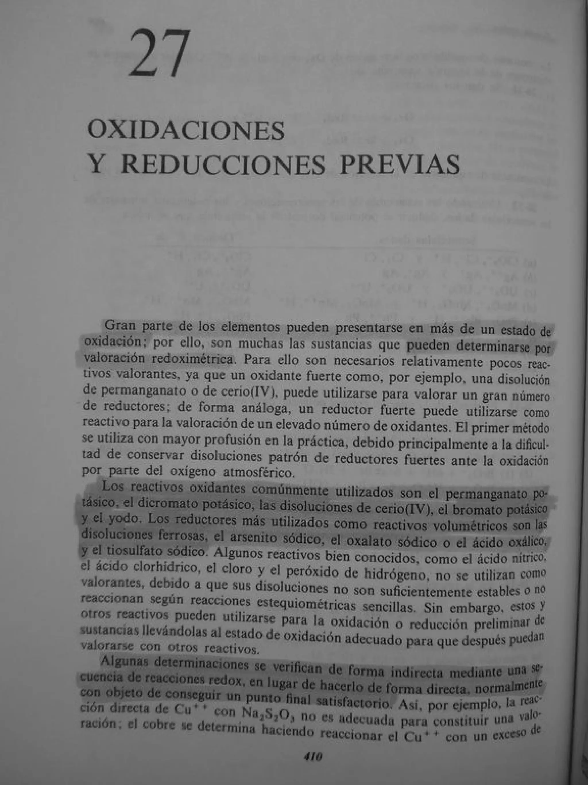 Analisis Quimico de AYRES