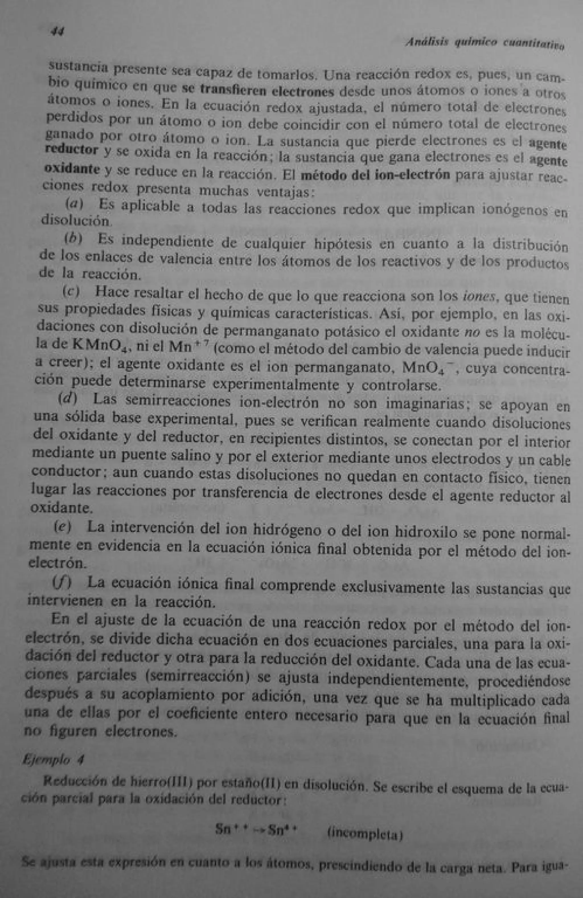 Analisis Quimico de AYRES