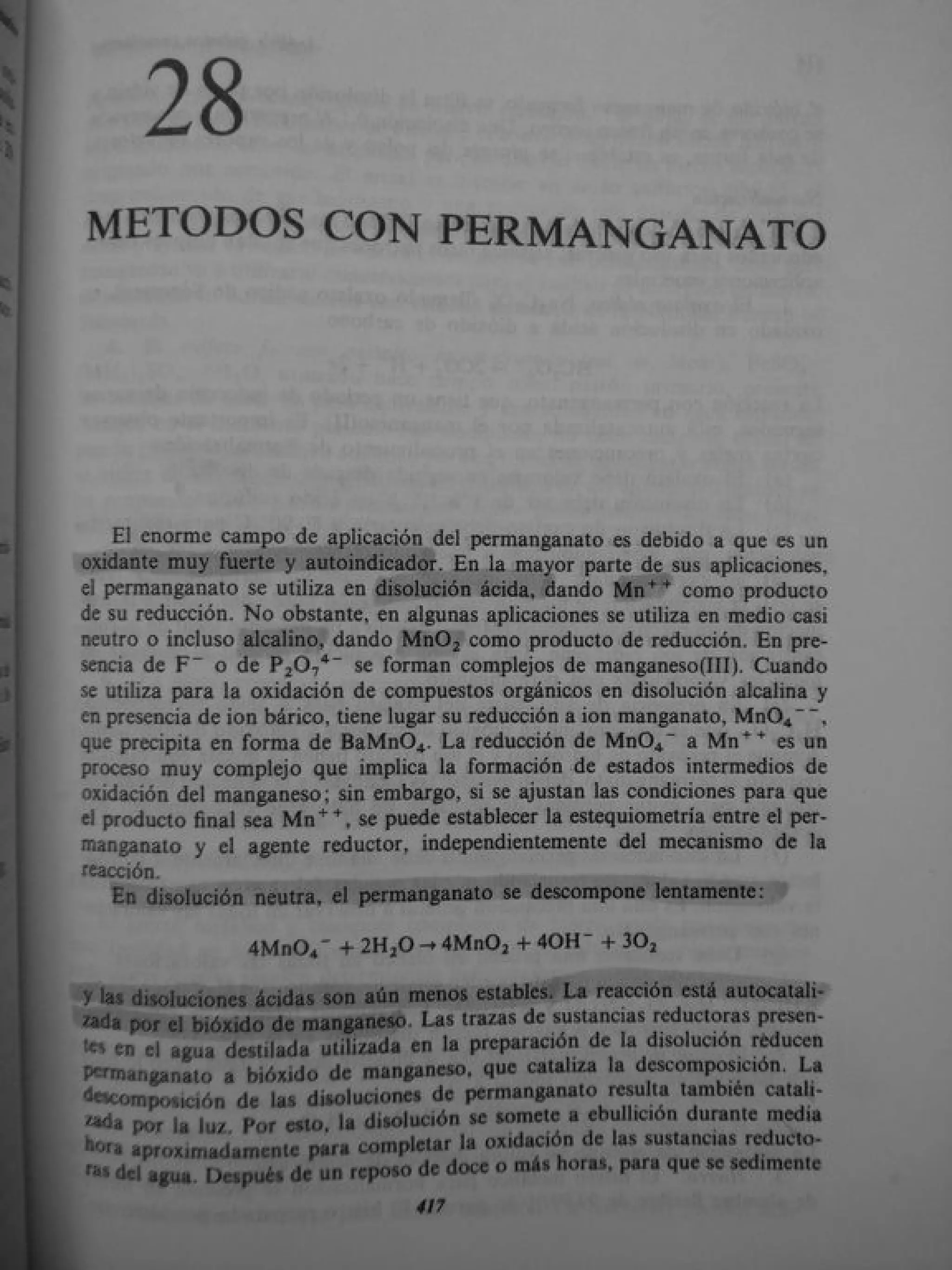 Analisis Quimico de AYRES