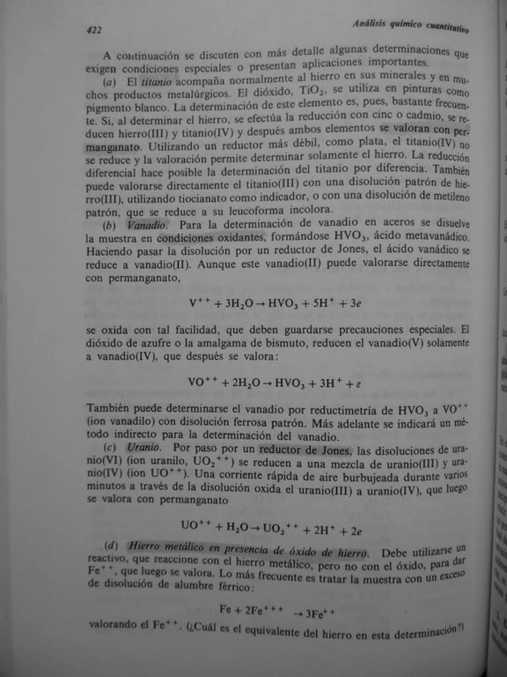 Analisis Quimico de AYRES