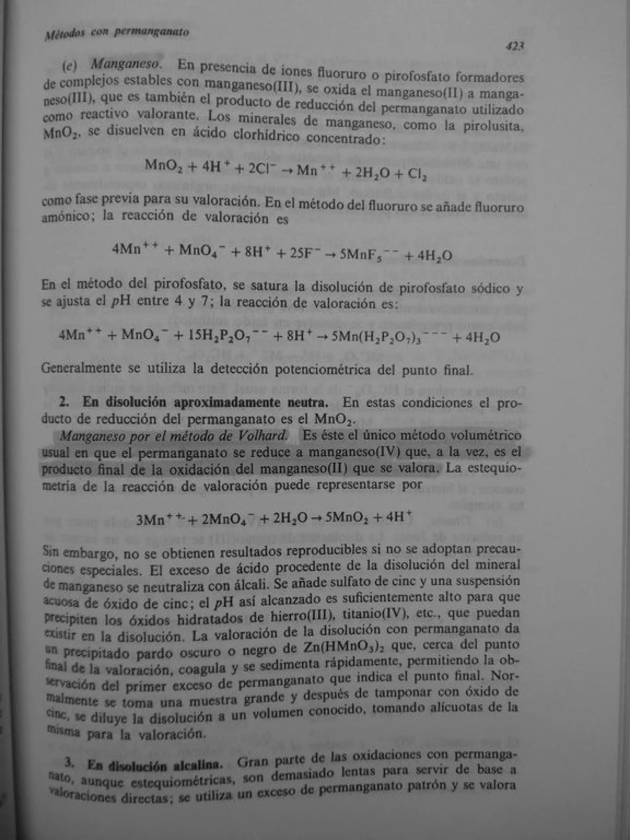Analisis Quimico de AYRES