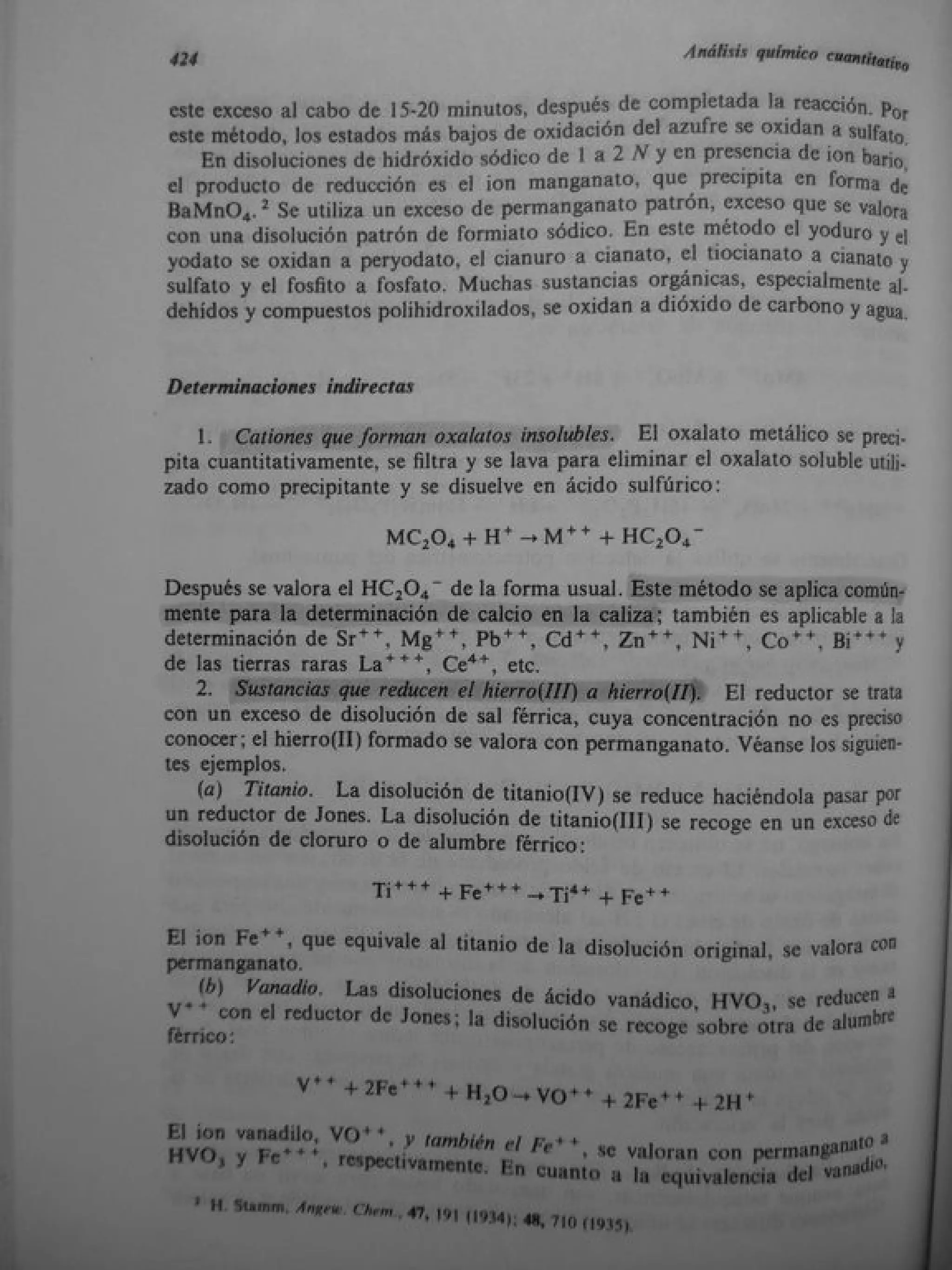 Analisis Quimico de AYRES