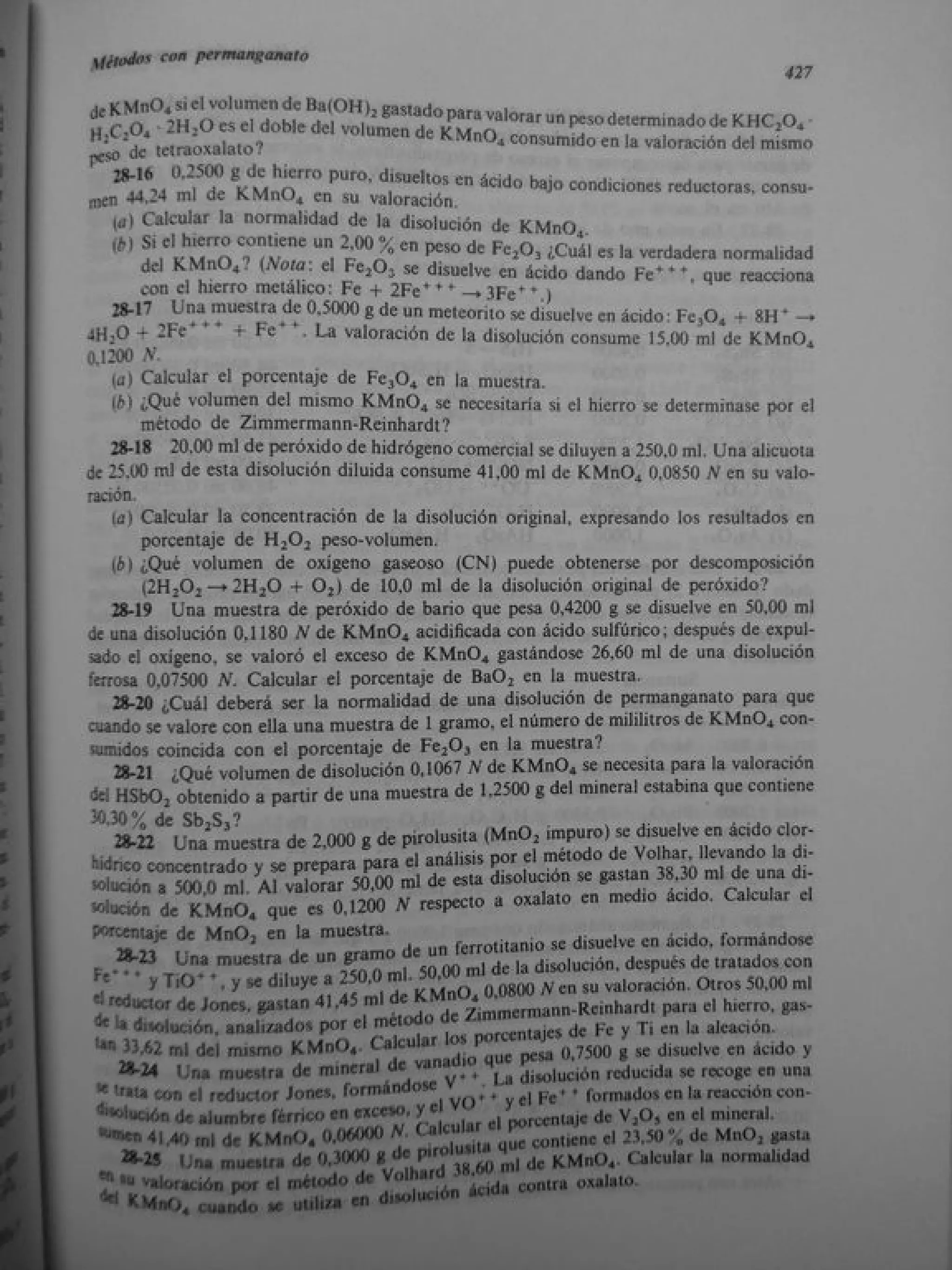 Analisis Quimico de AYRES