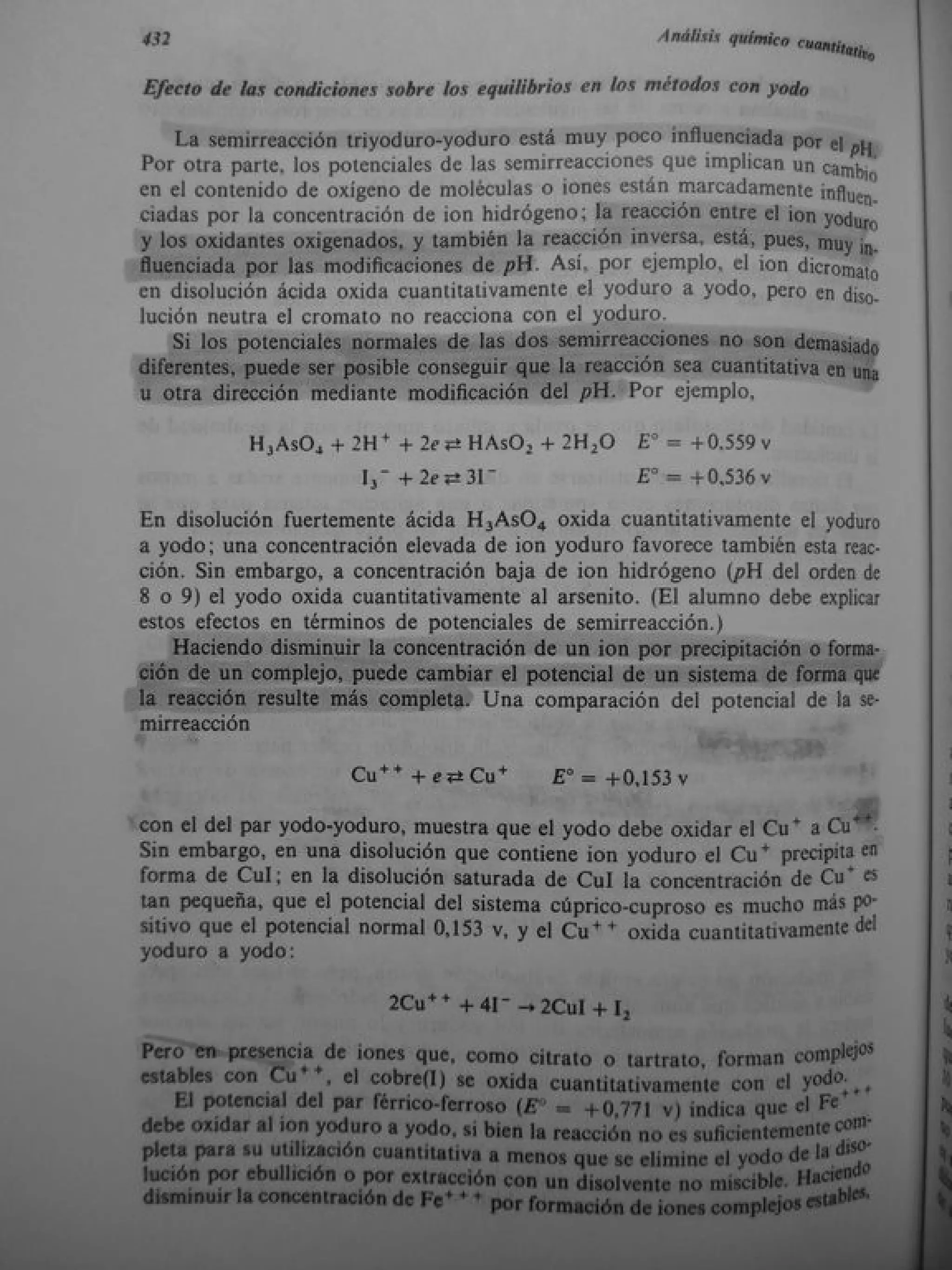 Analisis Quimico de AYRES