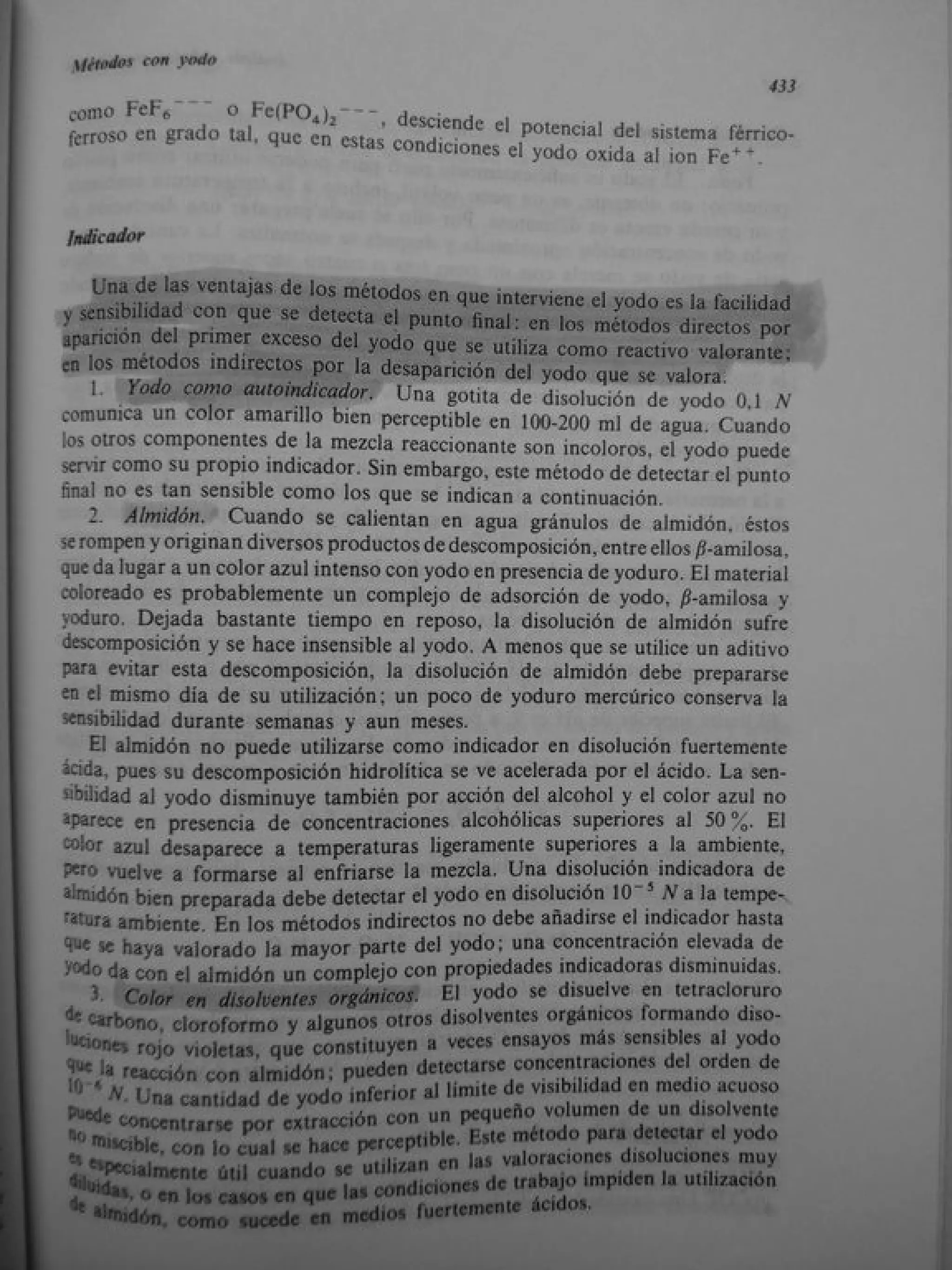 Analisis Quimico de AYRES