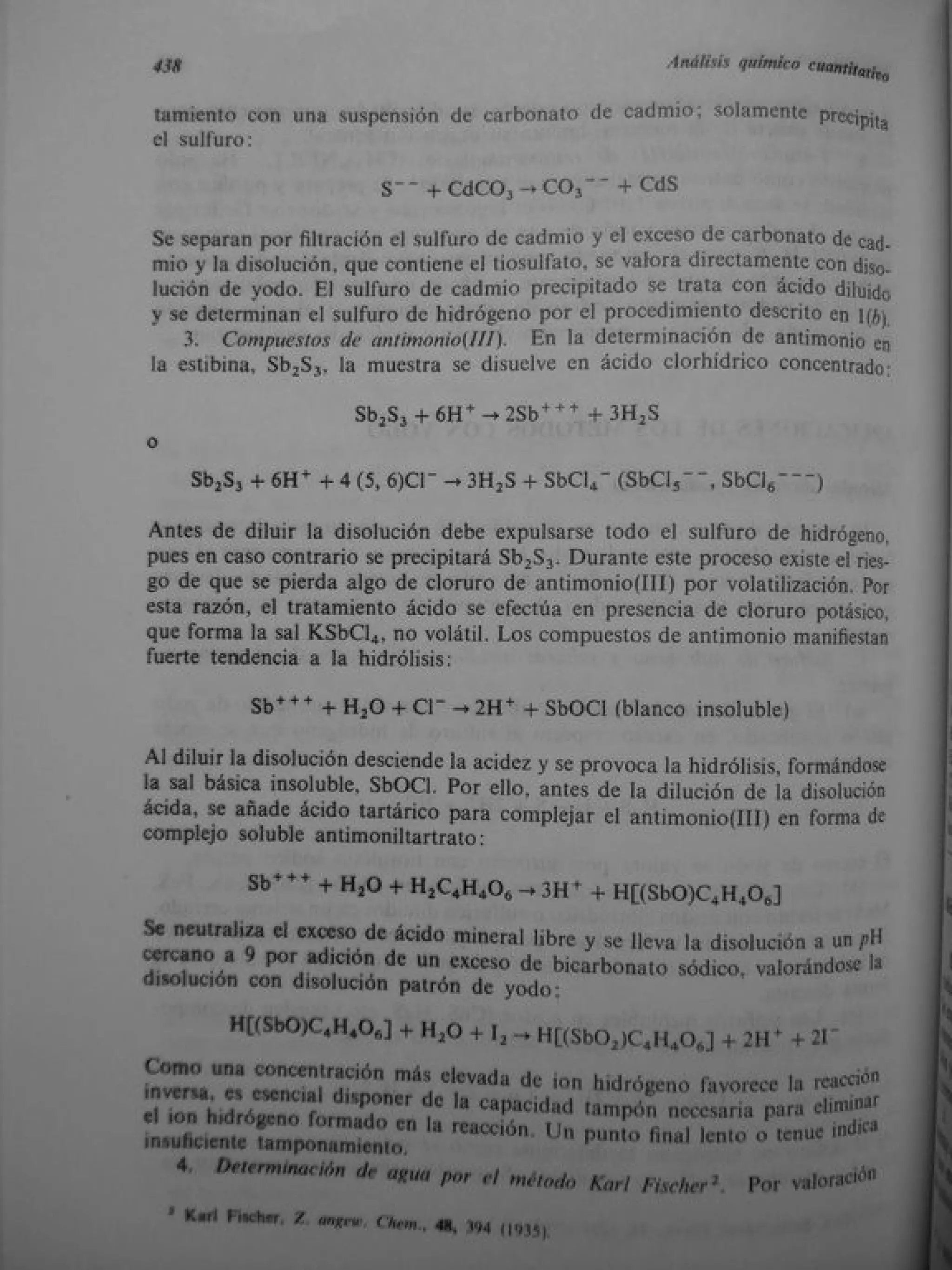 Analisis Quimico de AYRES